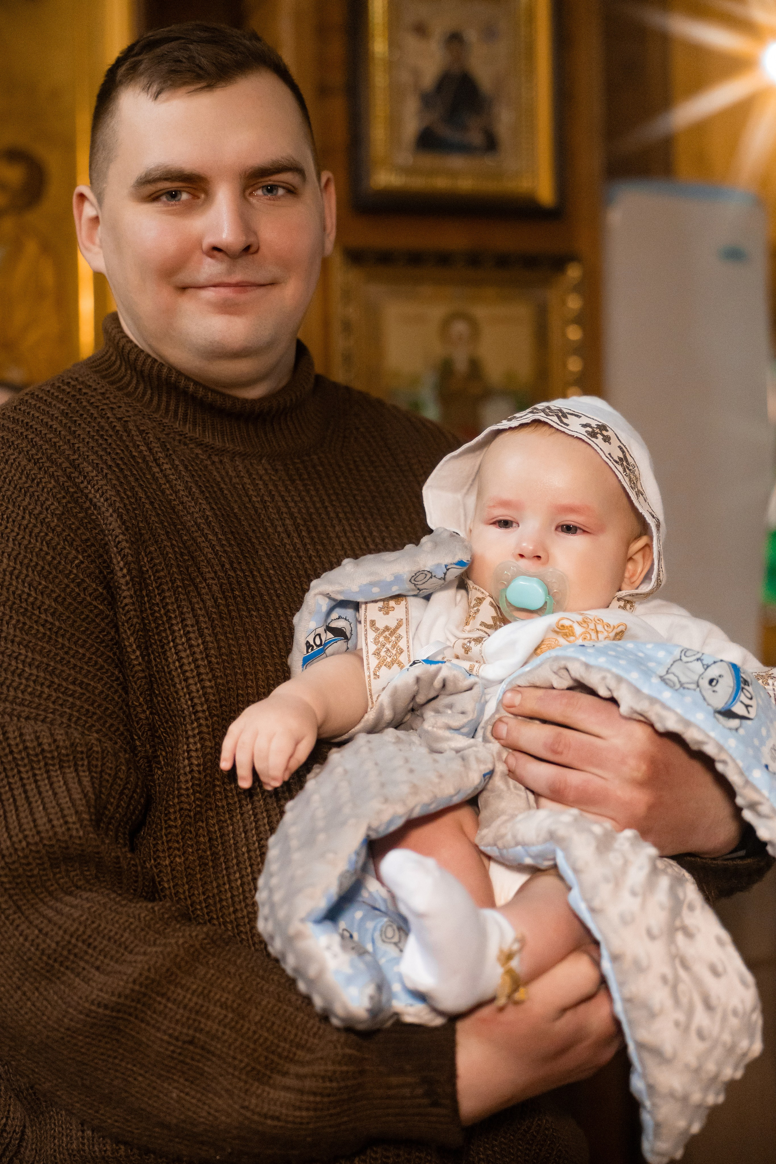 Крещение в храме возле Рио. Фотограф Белгород