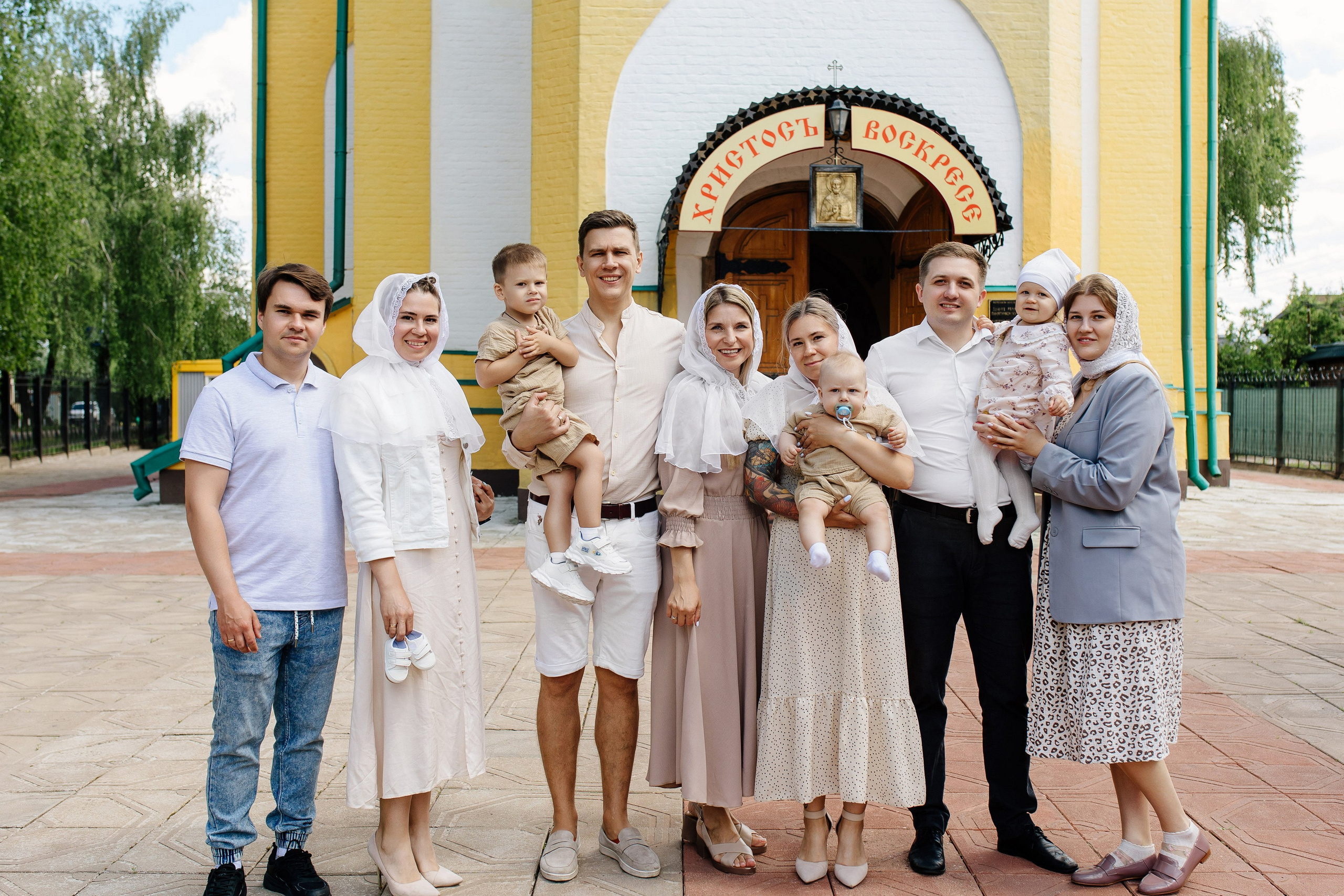 Крещение Луки. Свадебный и семейный фотограф Екатерина Иванова