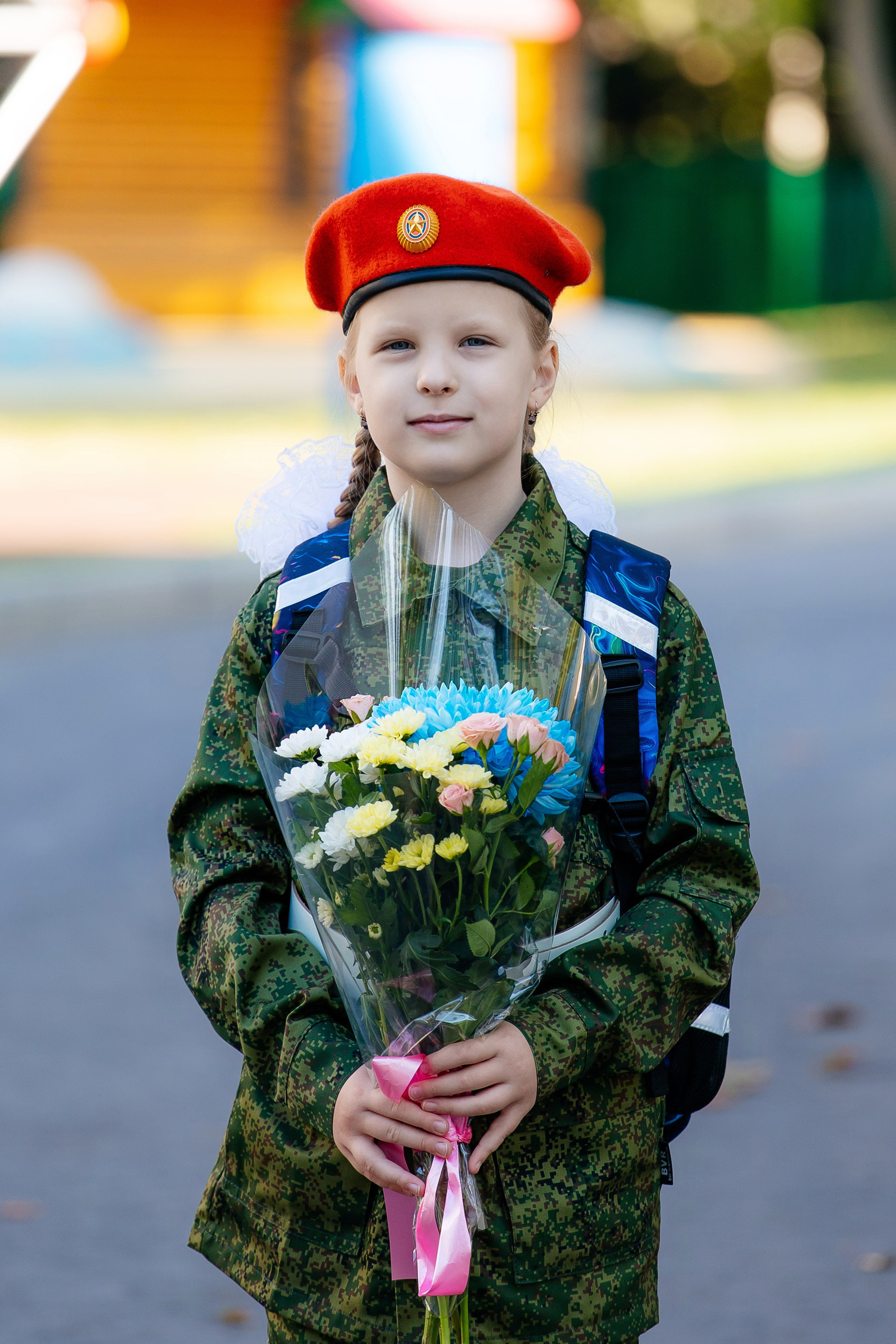 1-A класс 1 сентября. Семейный и детский фотограф в Москве Александра Мак