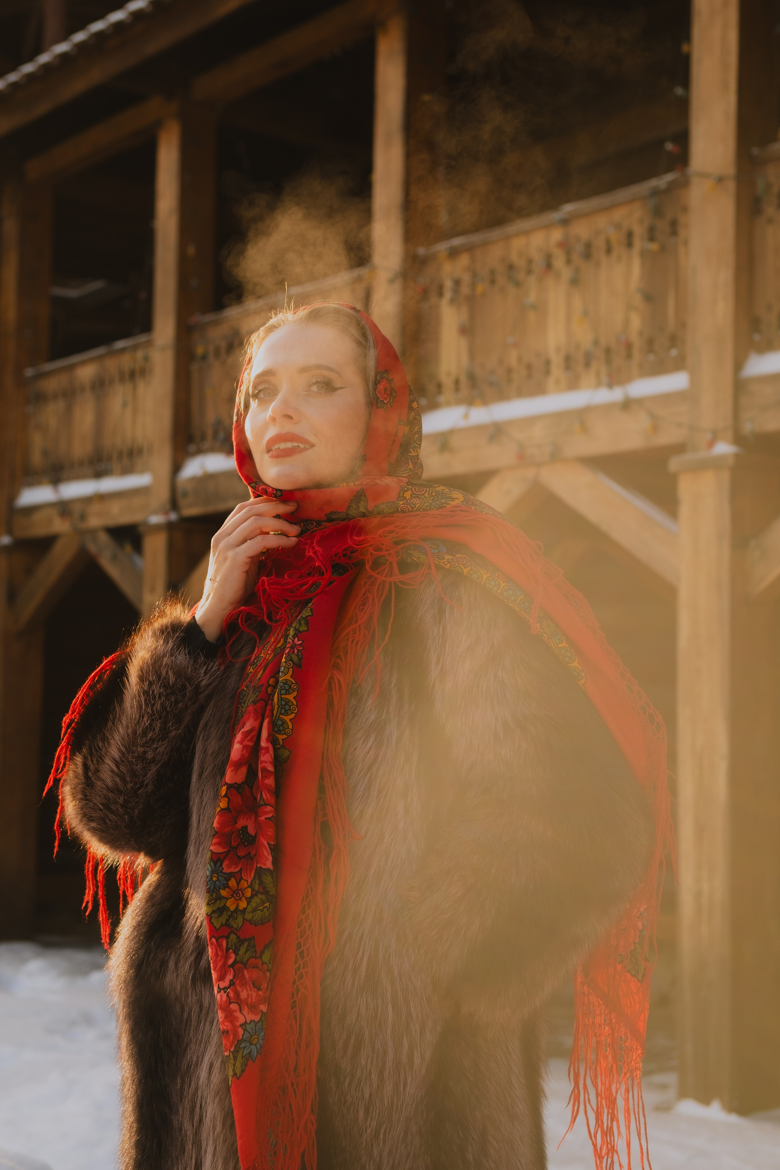 Мама с дочкой (зимняя фотосессия). Serg_film