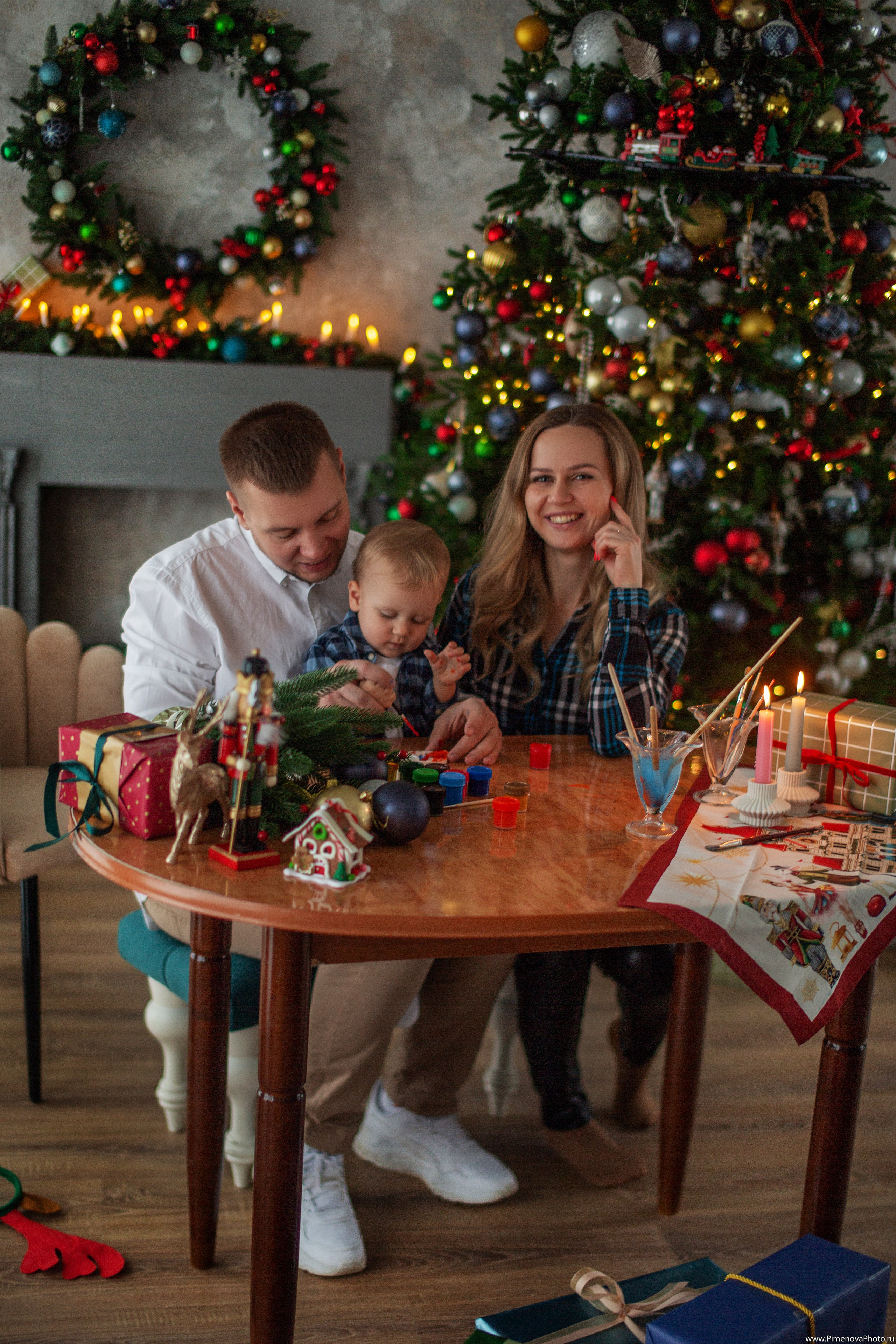 Новогодняя сказка Маркуса, 2024. Семейный и детский фотограф в Петрозаводске