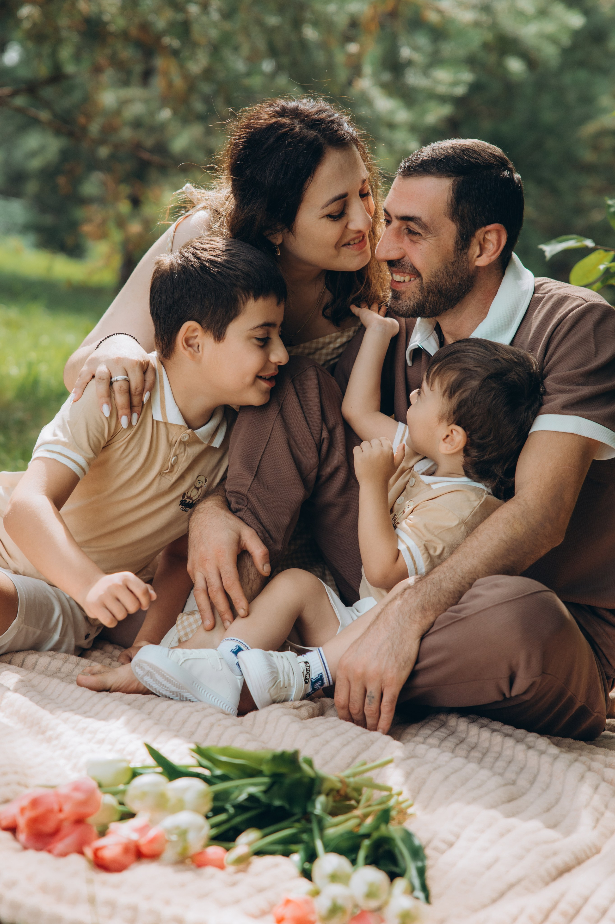 Семейная фотосессия в парке ЦПКиО. Свадебный, семейный фотограф в Иркутске Светлана Макаричева