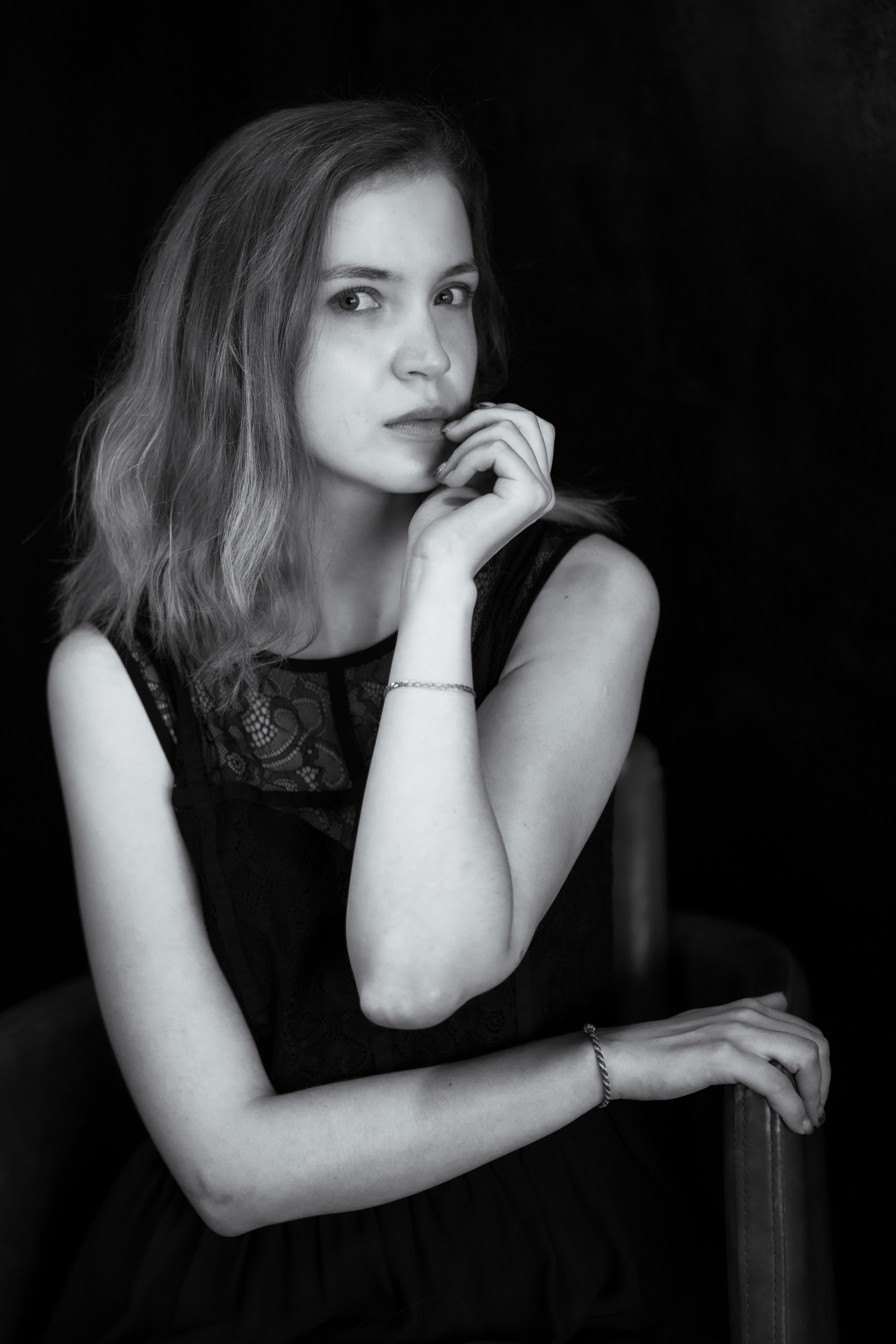 ретро фотосессия в студии в Москве