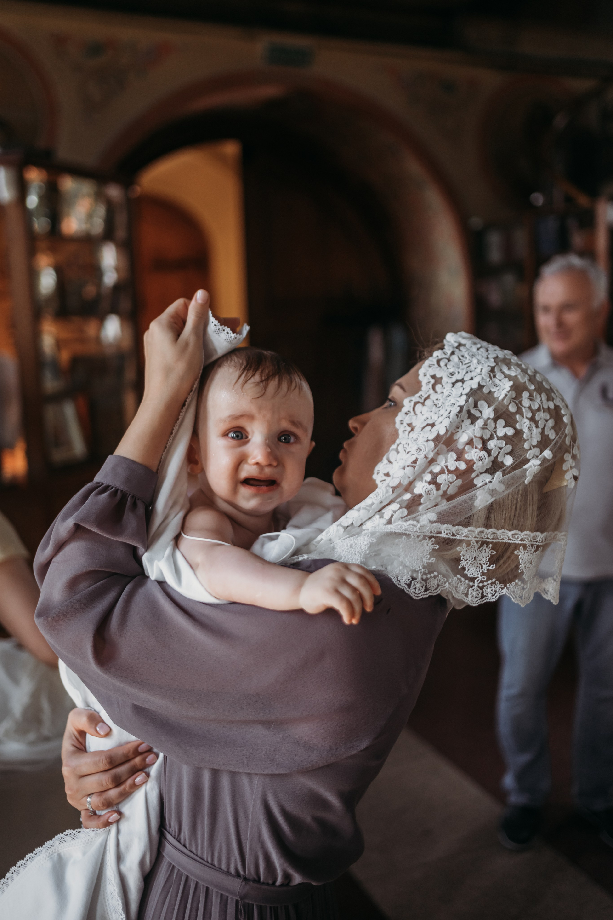 Крещение Стаса. Семейный фотограф в Москве и Подмосковье Иванова Нина