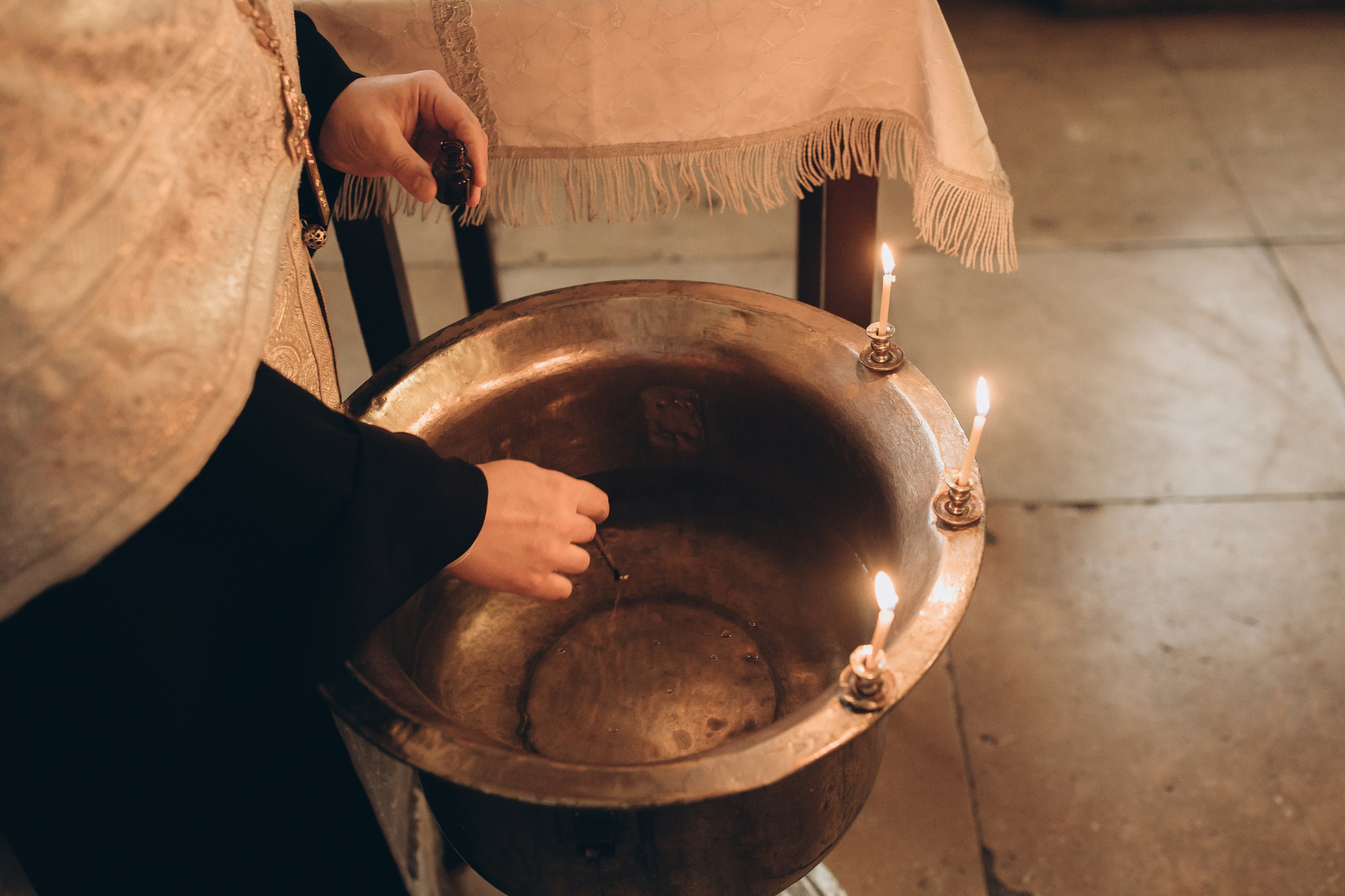 Таинство Крещения Ивана в Церкви Николая Чудотворца. Детский и семейный фотограф в Пушкино, Мытищи, Москва Сергеева Светлана