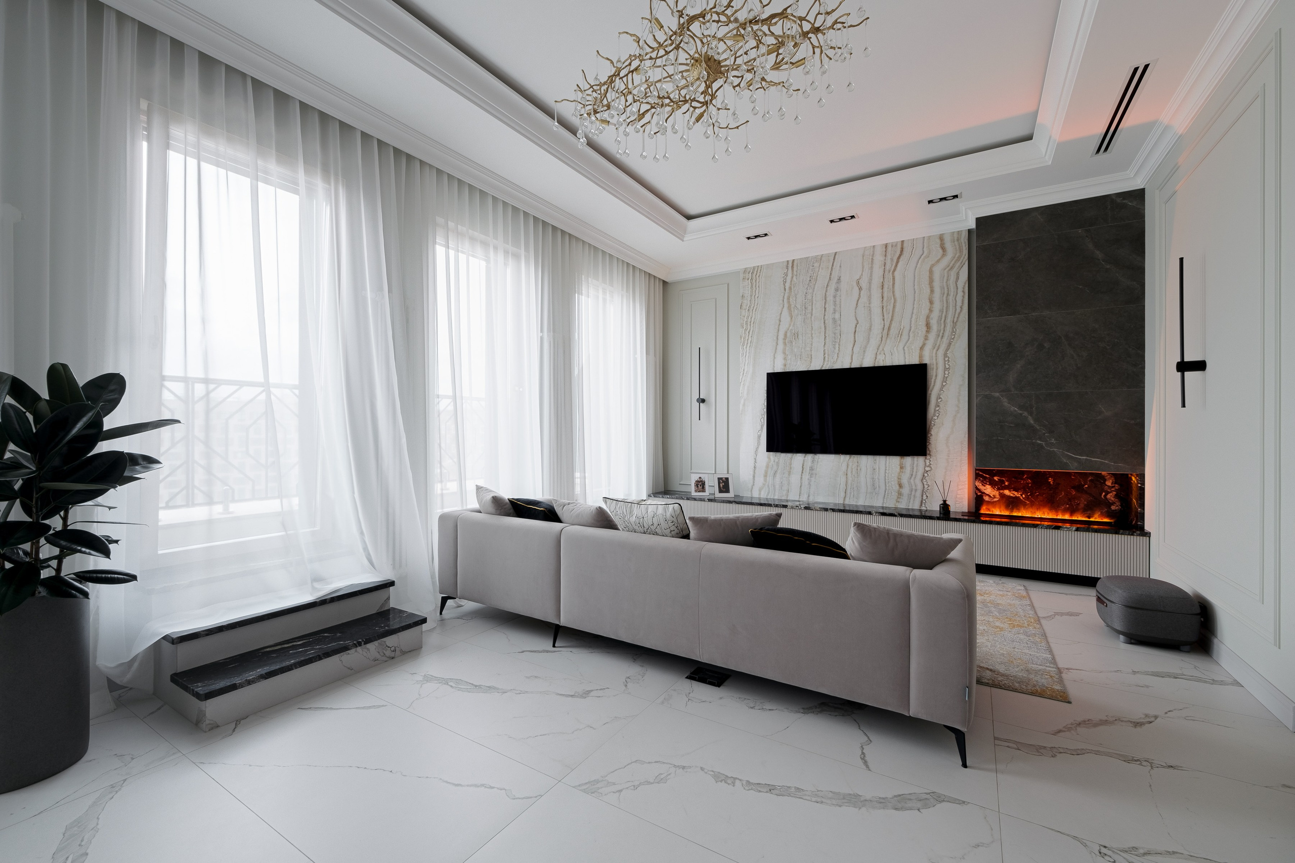 Дизайн квартиры, Петровский пр. Интерьерный фотограф и видеограф в Санкт-Петербурге Вадим Балбашевский