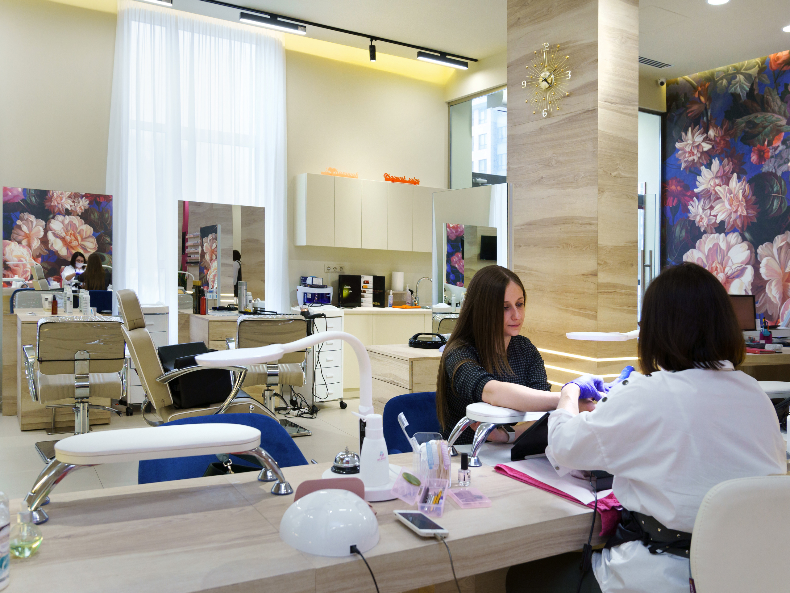 Фотосъемка салона красоты для соцсетей. Интерьерный и архитектурный фотограф в Москве Панова Ольга