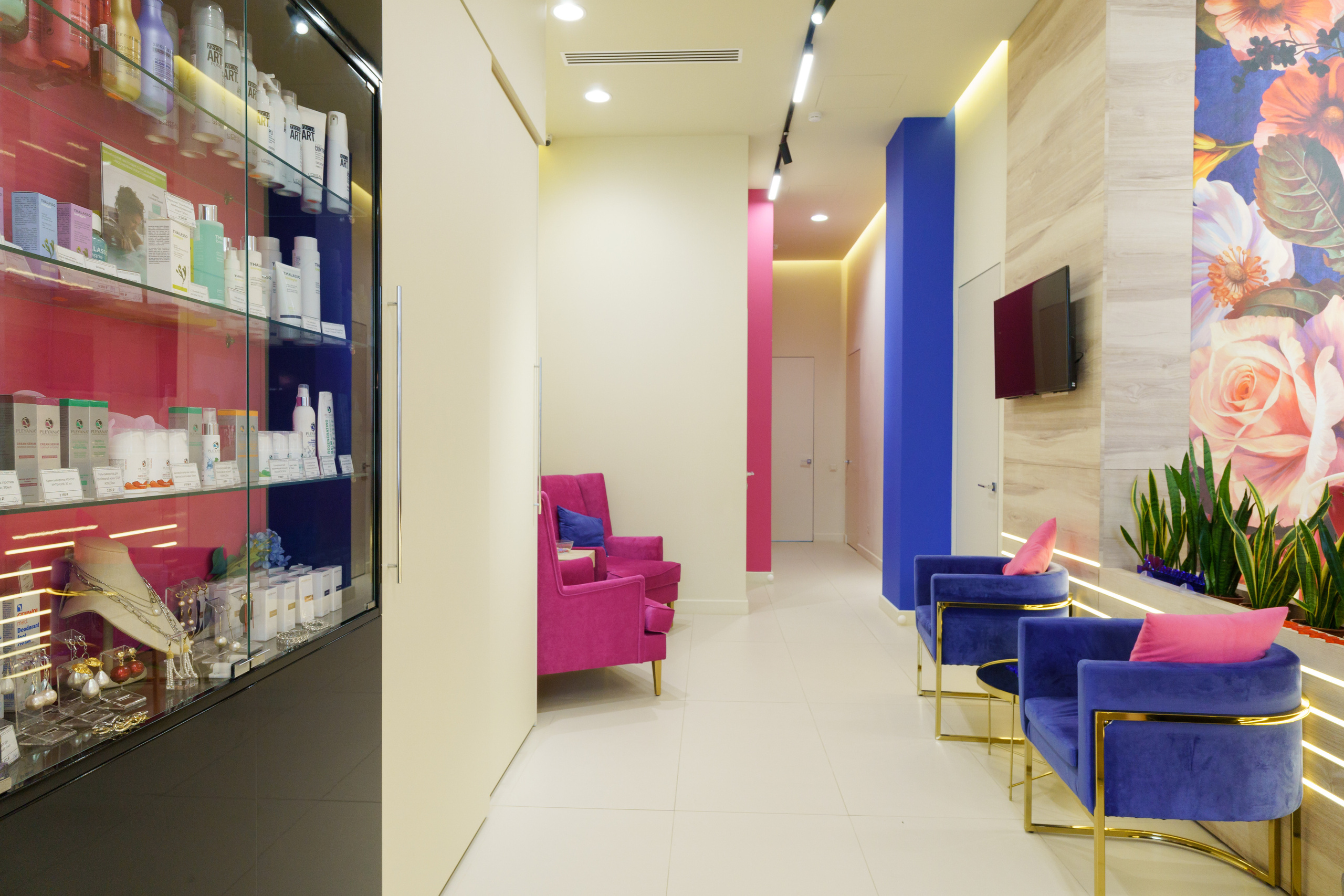 Фотосъемка салона красоты для соцсетей. Интерьерный и архитектурный фотограф в Москве Панова Ольга