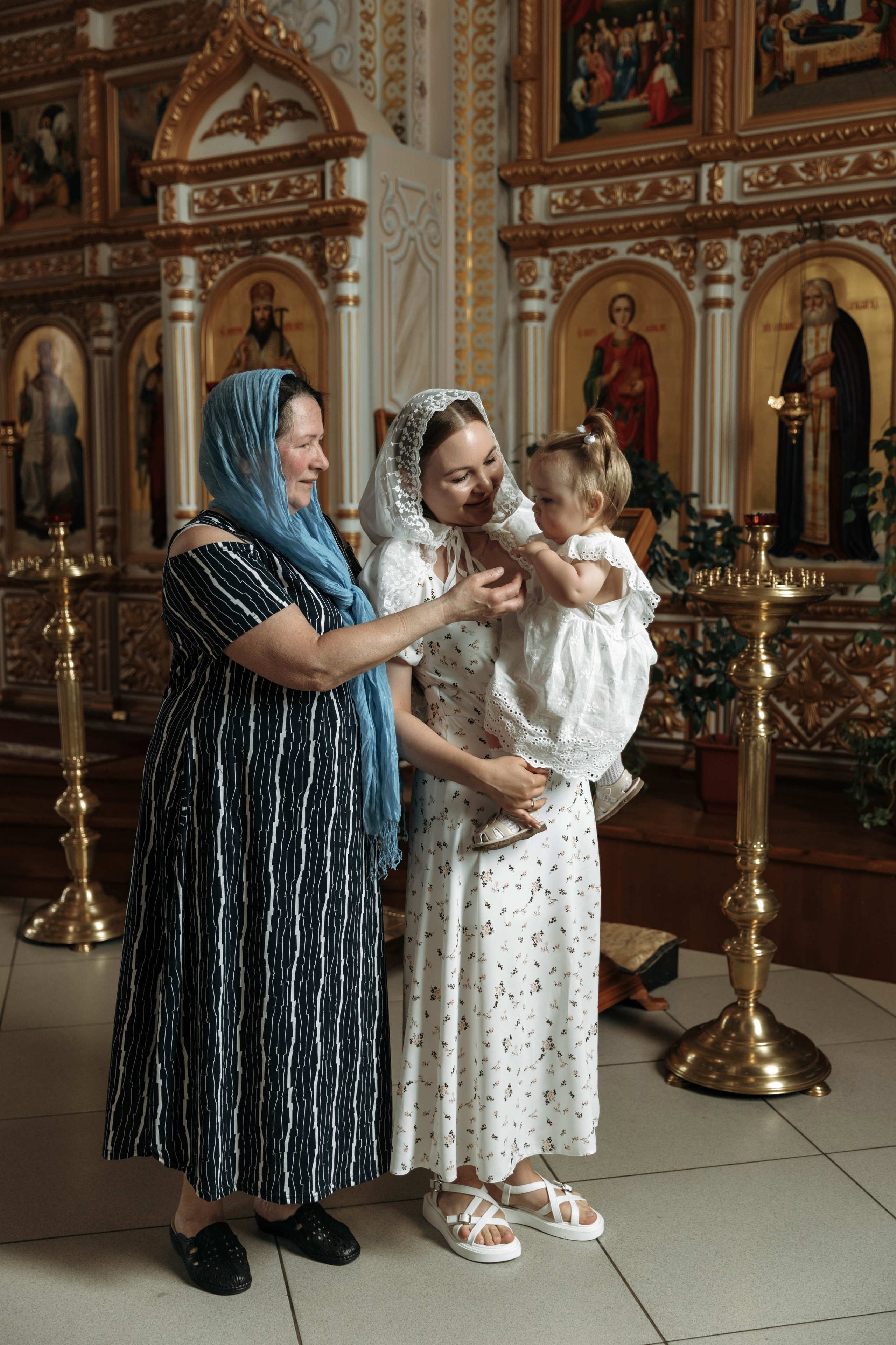 Таинство Крещения Сони. Фотограф Сальск Катерина