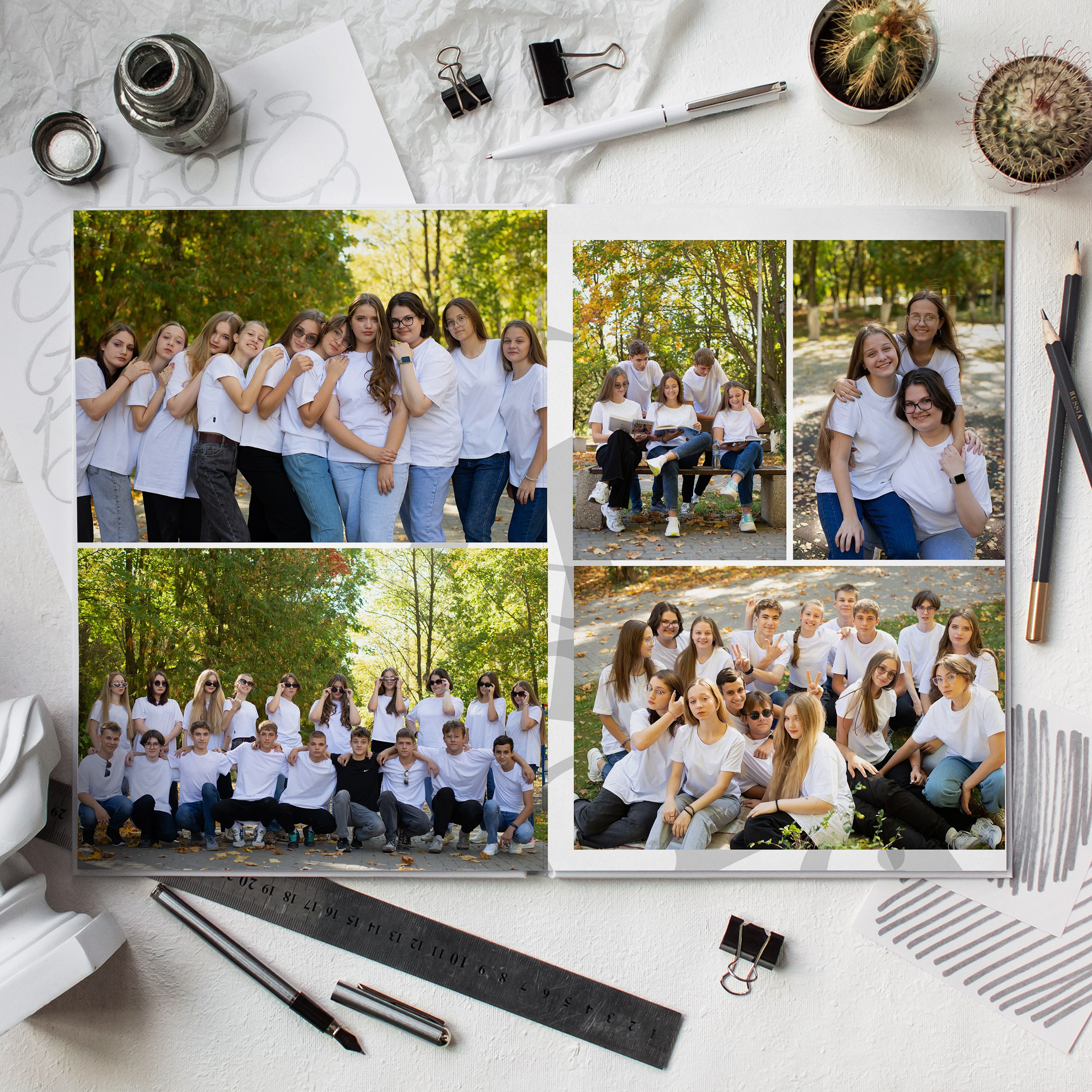 Выпускные альбомы 9-11 класс. Фотограф в Новомичуринске Наталья Малиновская