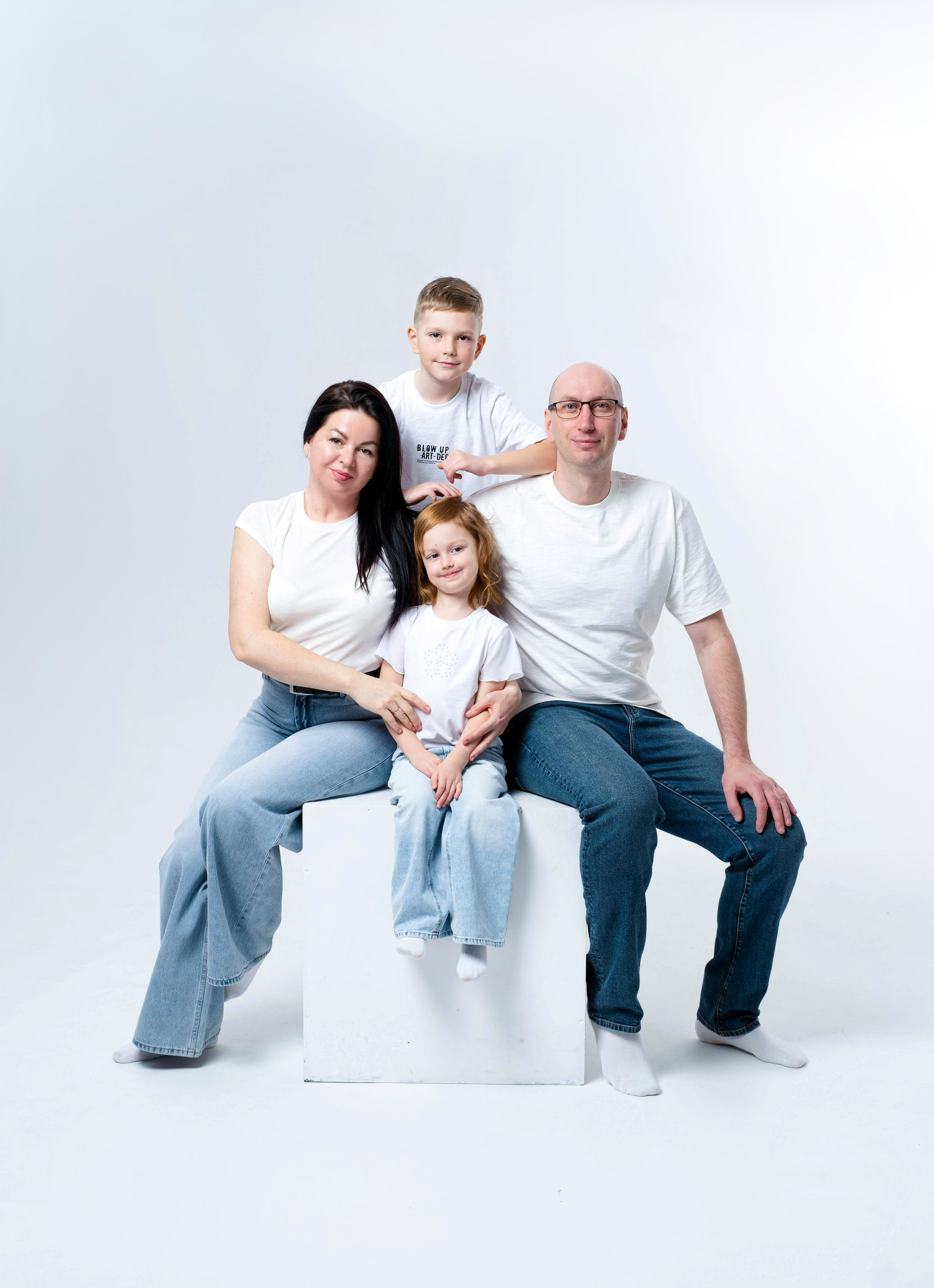 Семья Васютиных. Студийный, портретный, семейный фотограф Южно-Сахалинска Яна Радаева