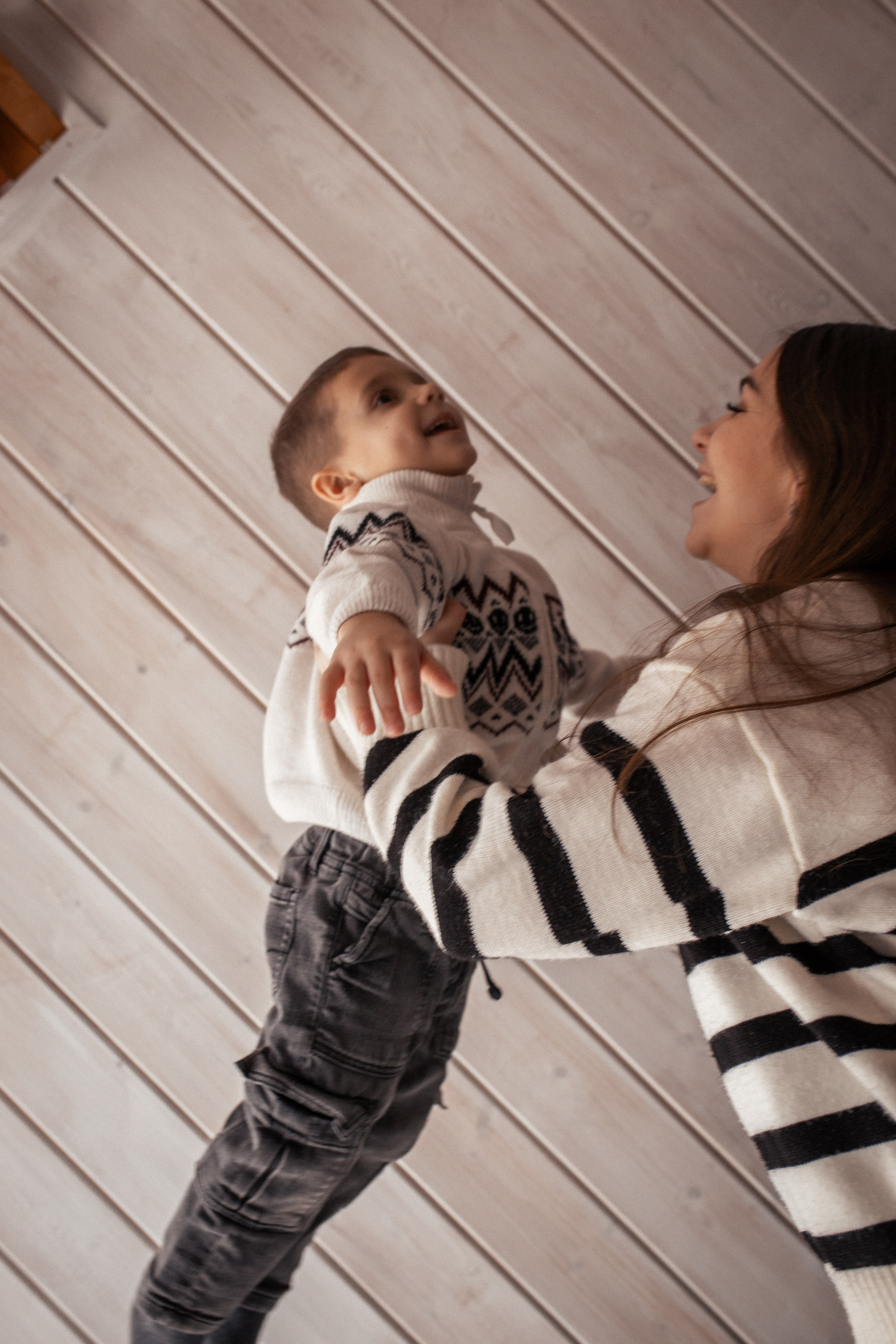 Мария с семьёй