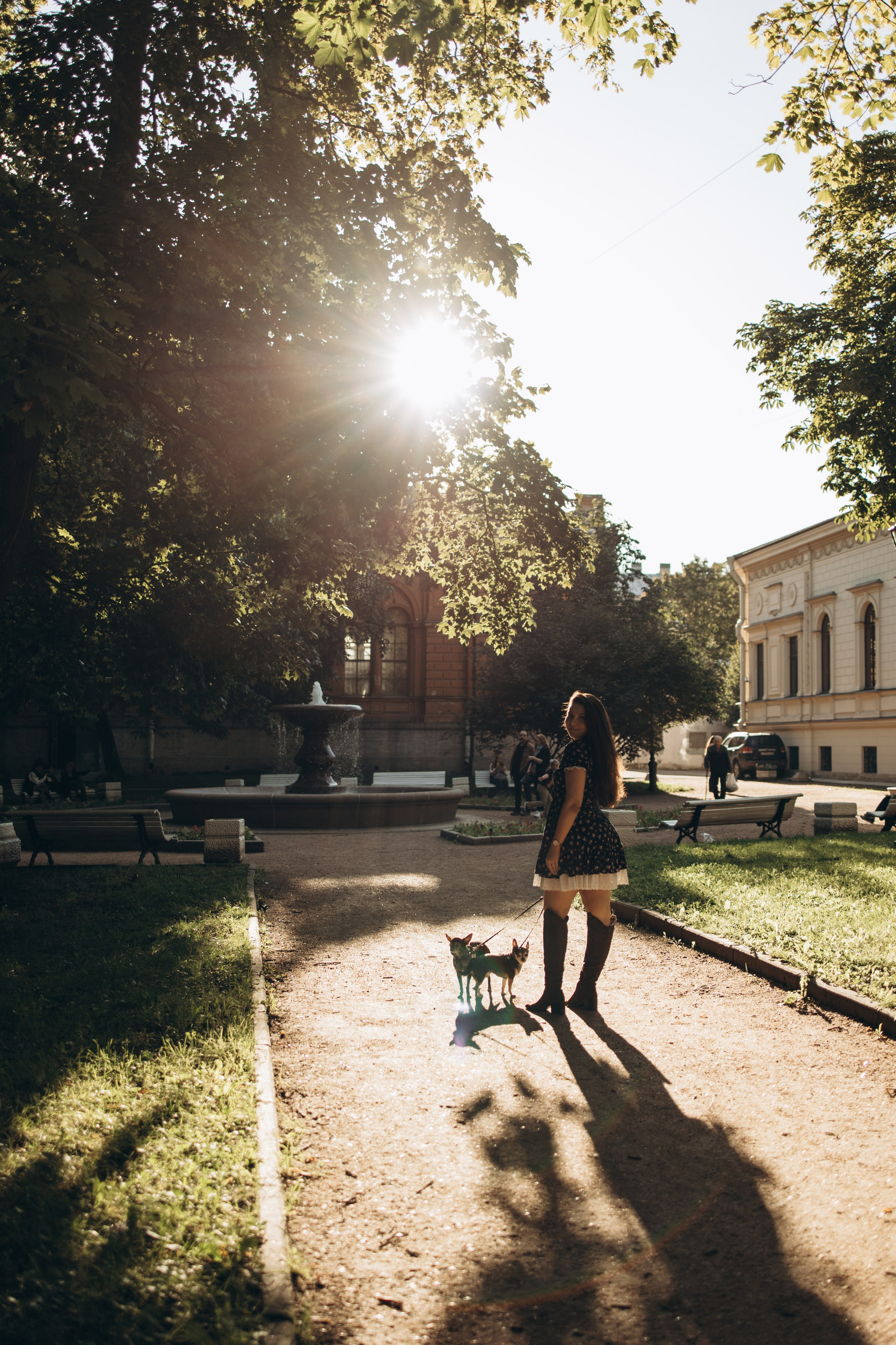 Даша и ее мальчики. Фотограф — Анималист | Санкт-Петербург