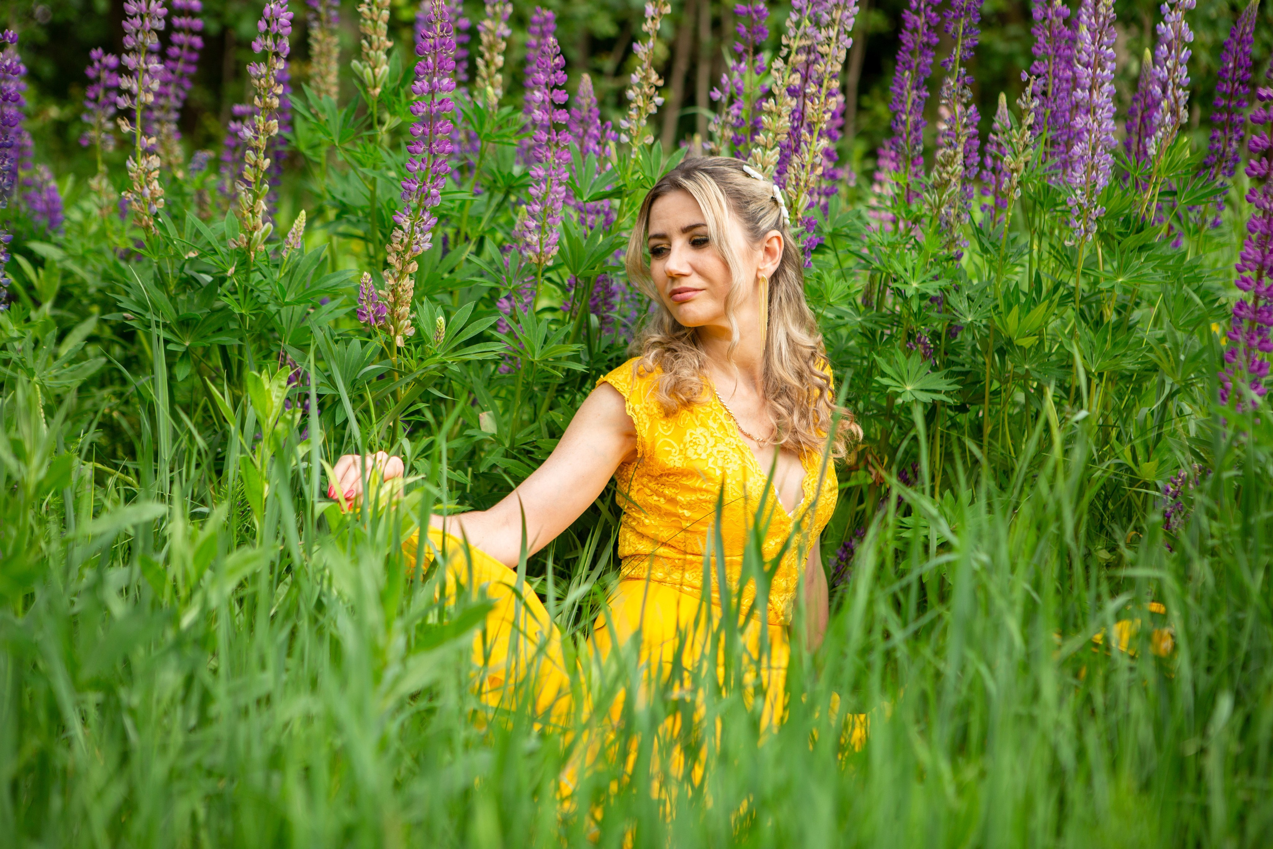 Фотосессия с люпинами. Репортажный, семейный, свадебный, портретный фотограф