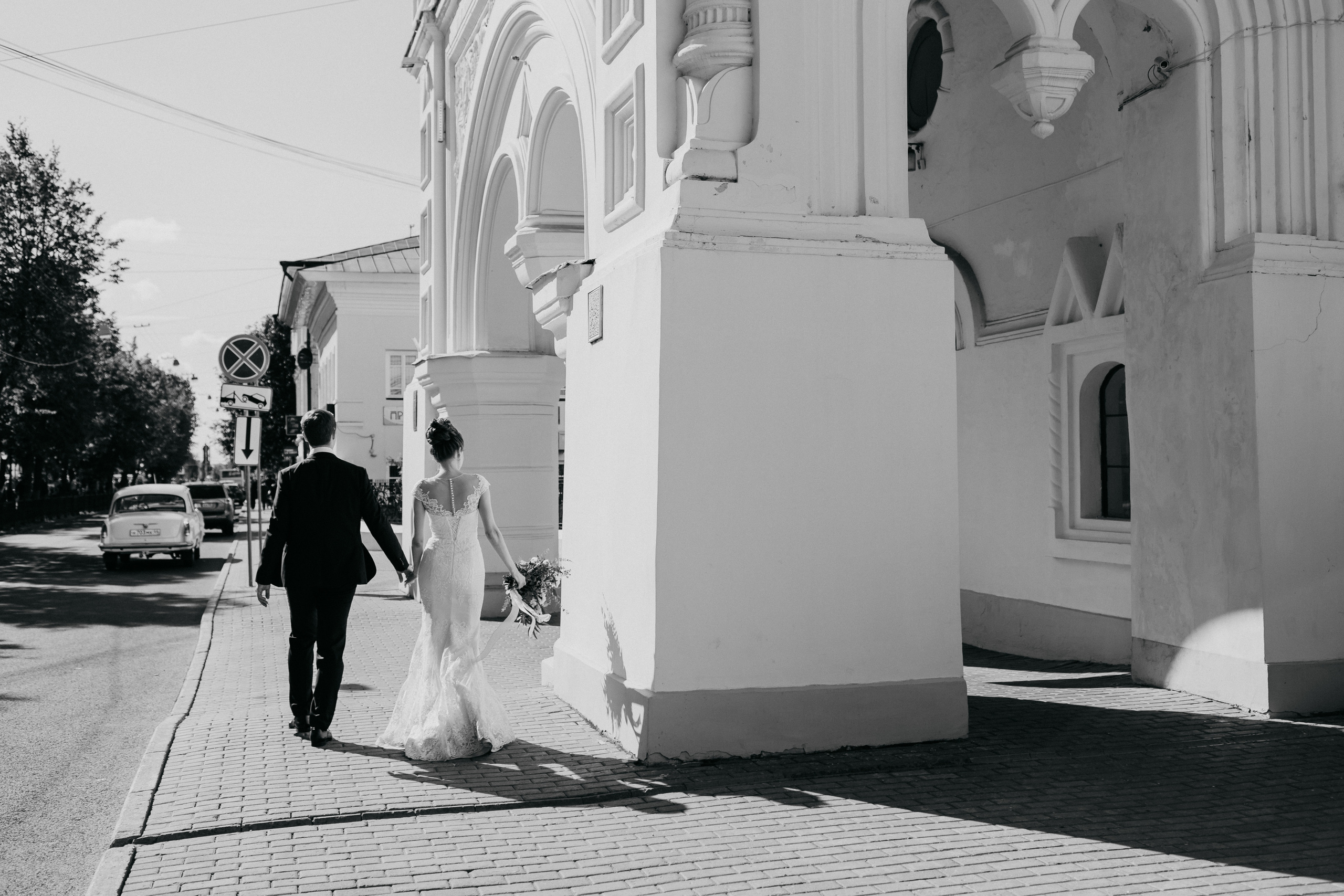 Оксана и Алексей. Прокат Аренда ретро автомобилей Волга ГАЗ 21  Кострома