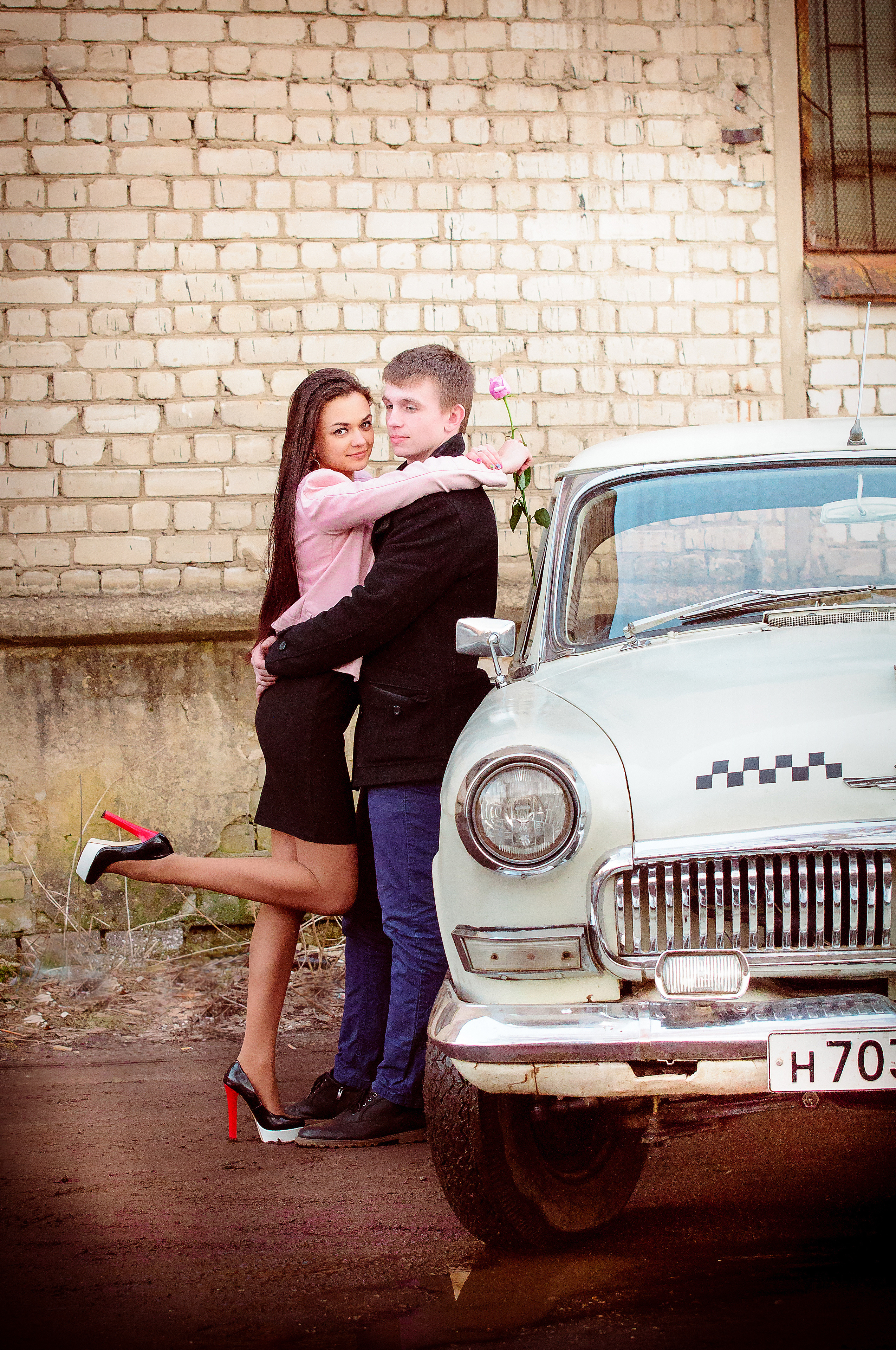 Love Story. Прокат Аренда ретро автомобилей Волга ГАЗ 21  Кострома