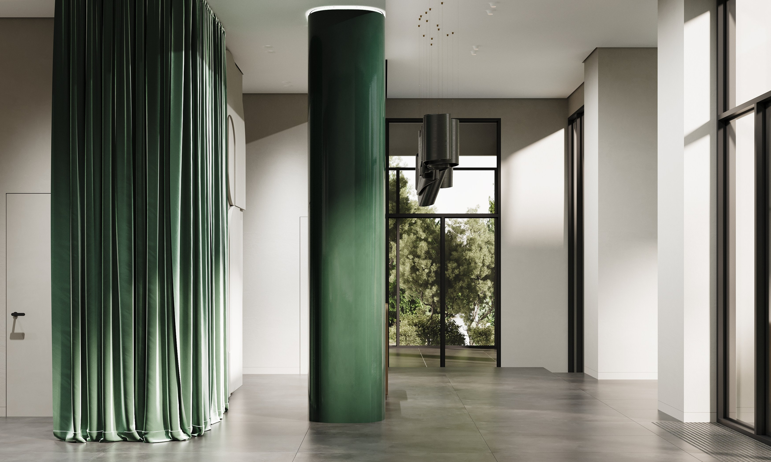 [Green] Common Areas Sochi | Balcon Studio. Середа Юлия | Визуализация