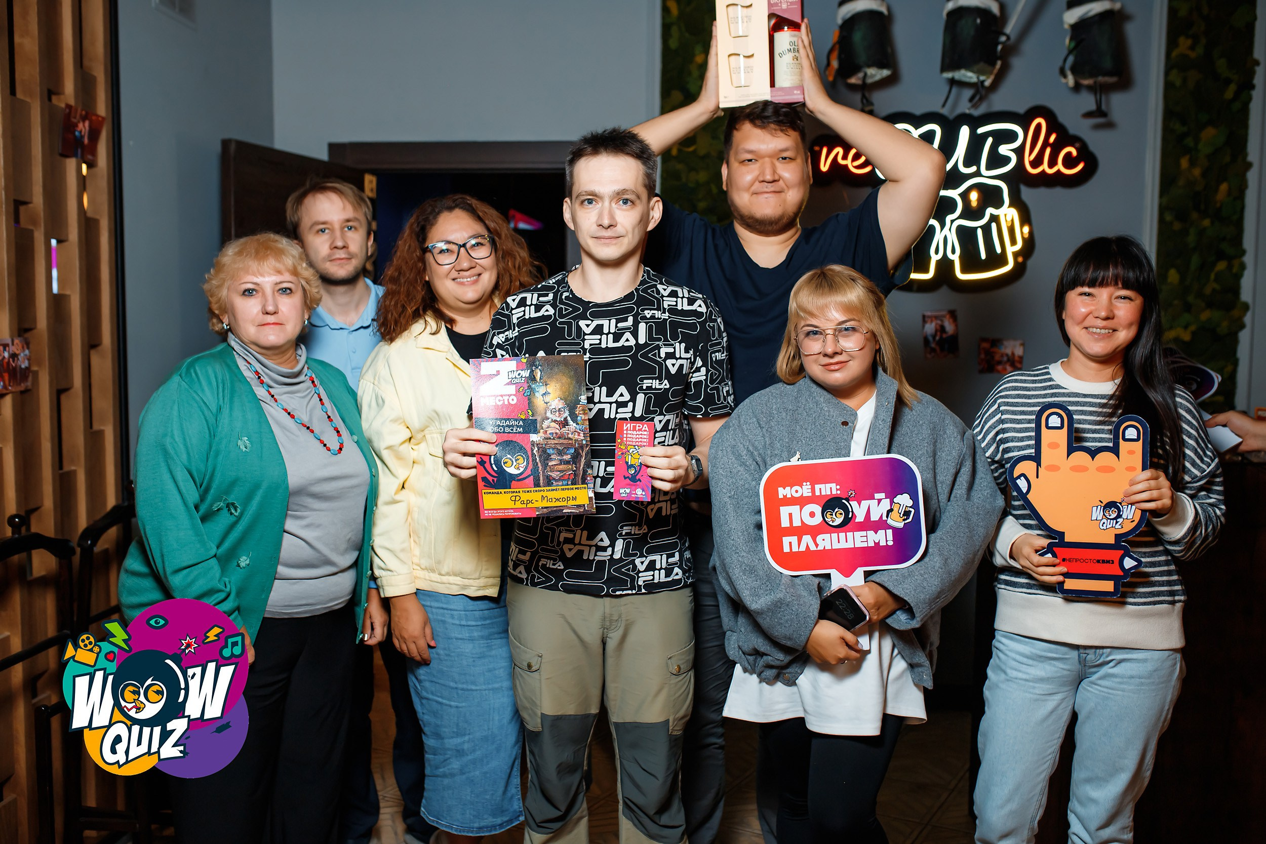 Wow Quiz. Кипятком Павлодар