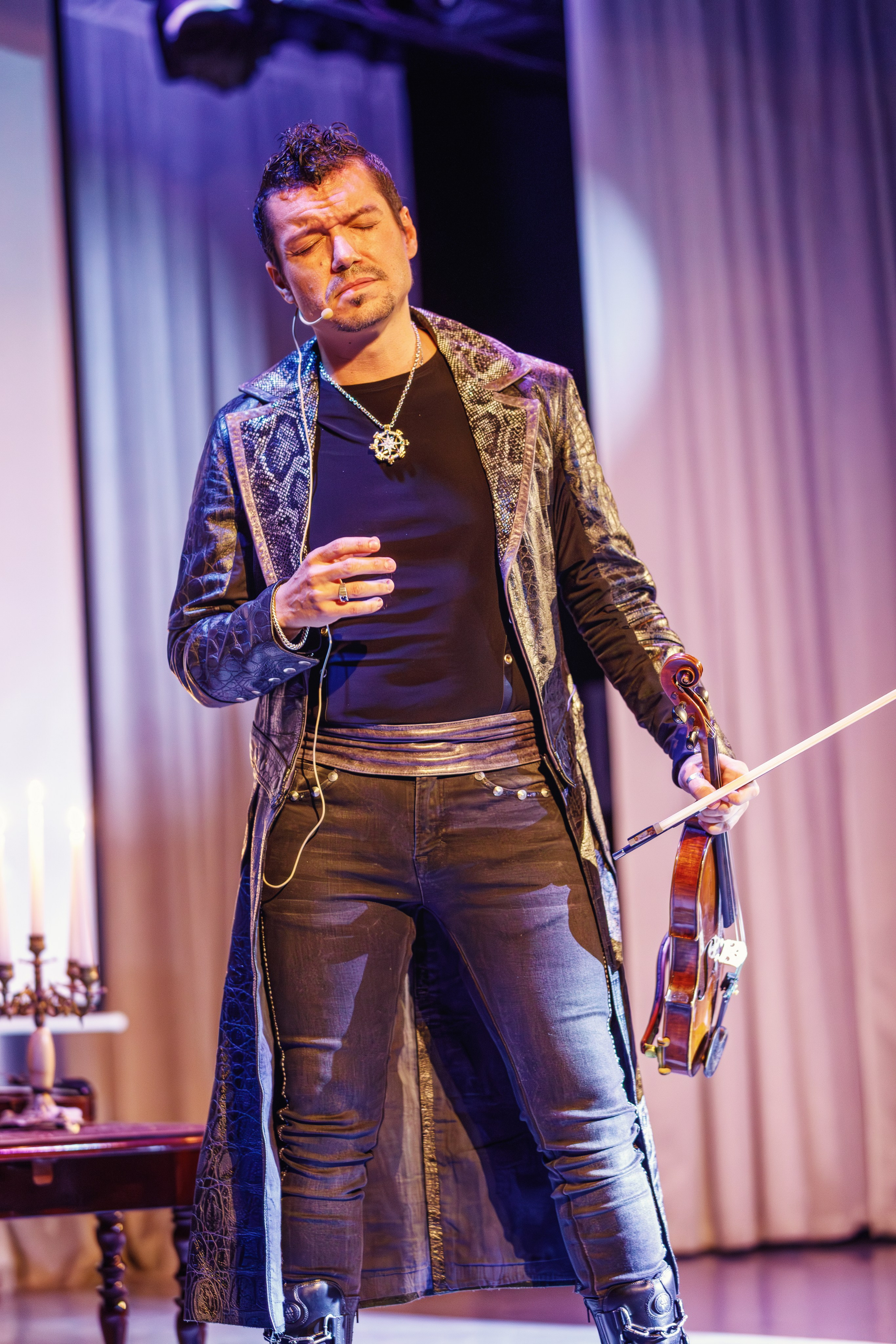 Мюзикл. Скрипка Паганини. Бэкстейдж. Фотограф портретист в Троицке и Москве Иван Парусиди