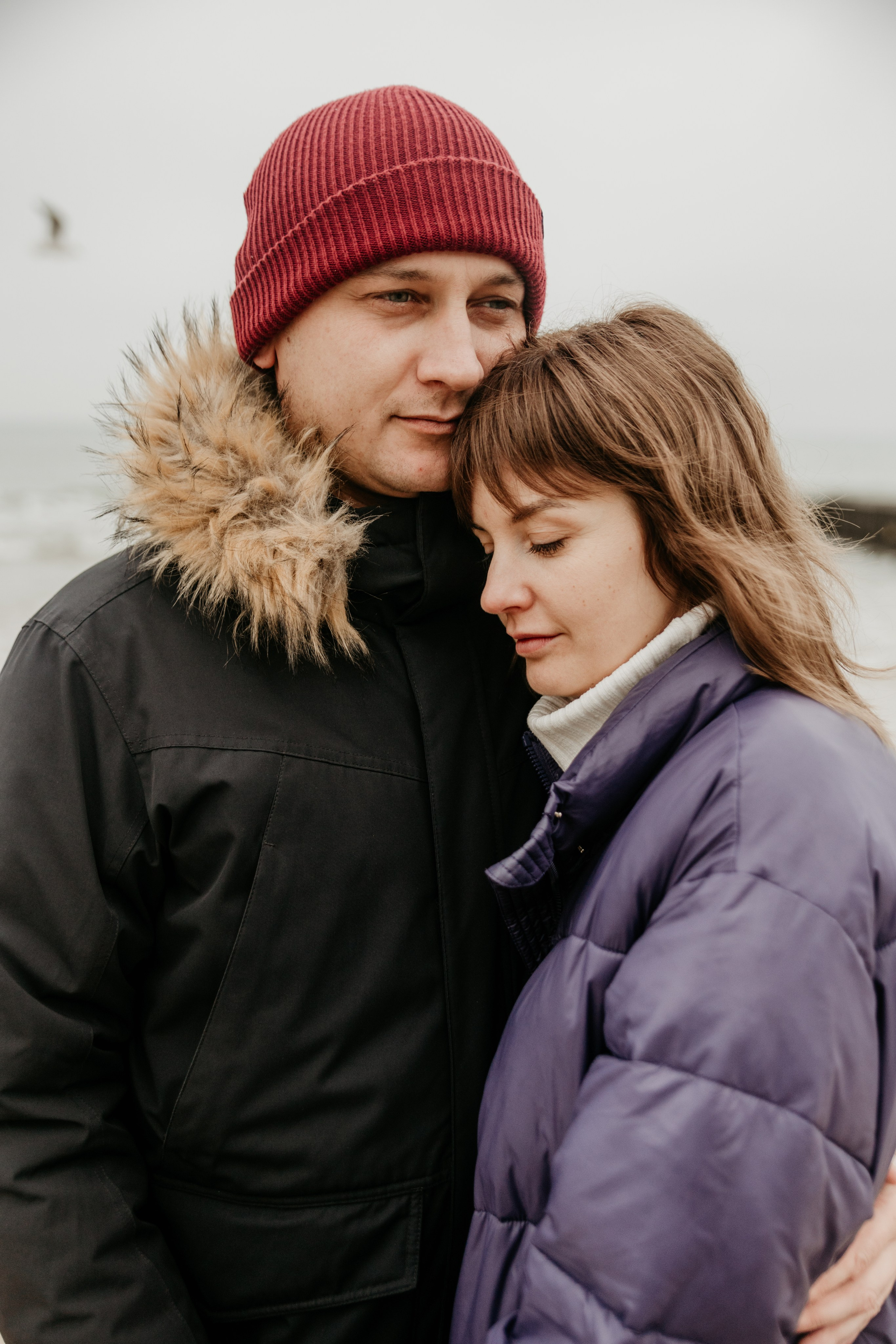 Зимнее Море. Портретный фотограф в Калининграде Алеся Раух