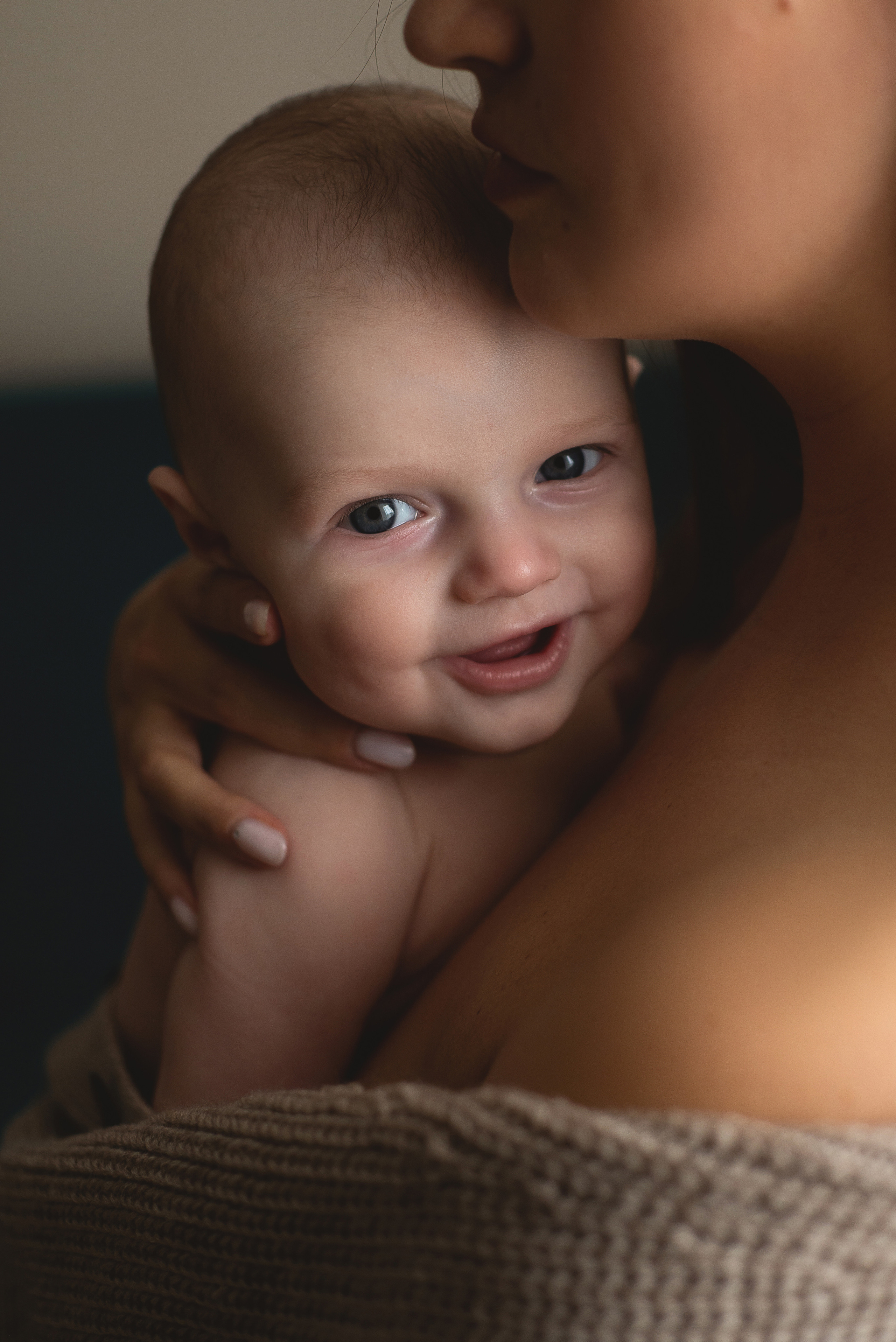 Семейная домашняя фотосессия. Женский фотограф Санкт-Петербург Александра Колий