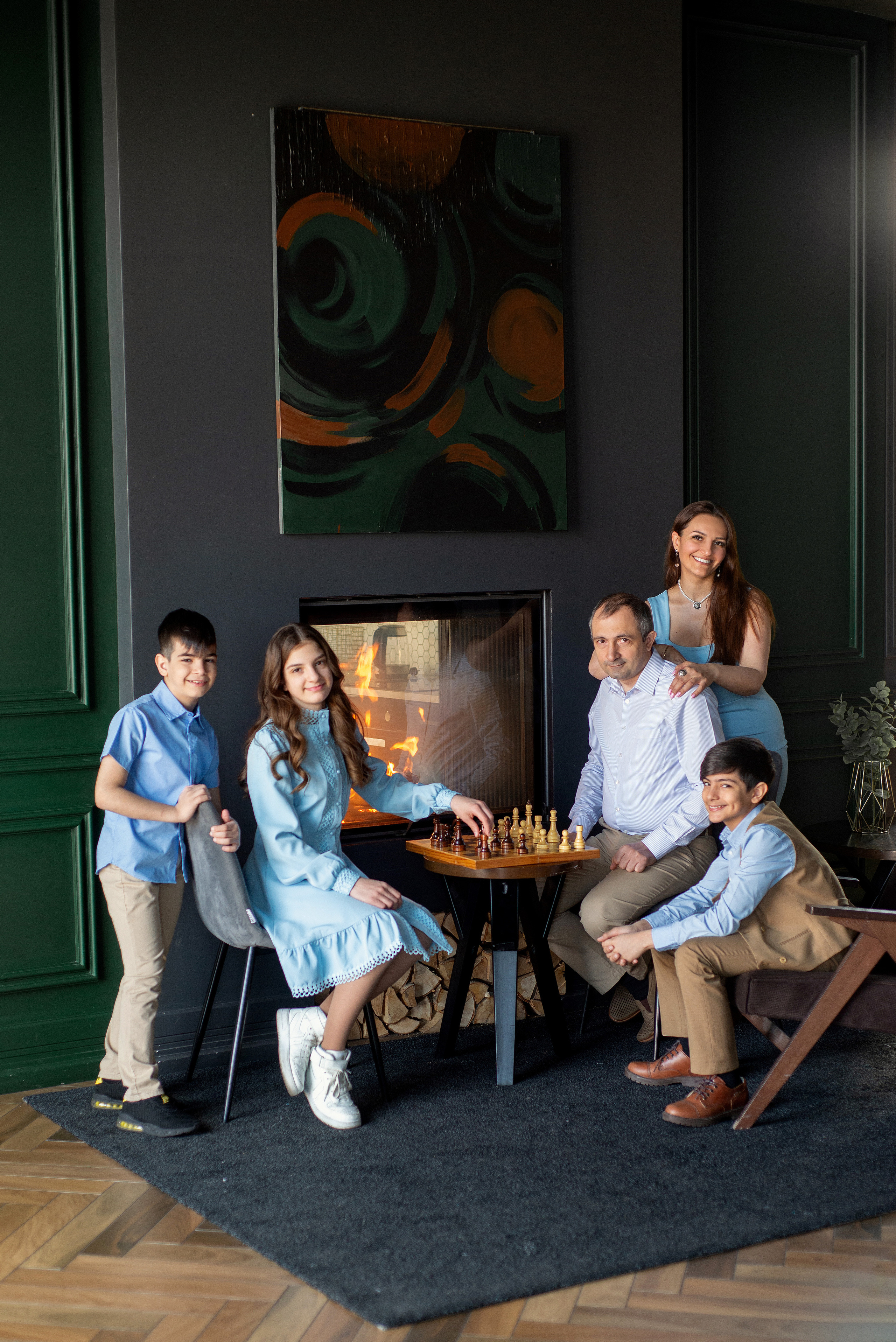 Съемка большой семьи. Женский фотограф Санкт-Петербург Александра Колий