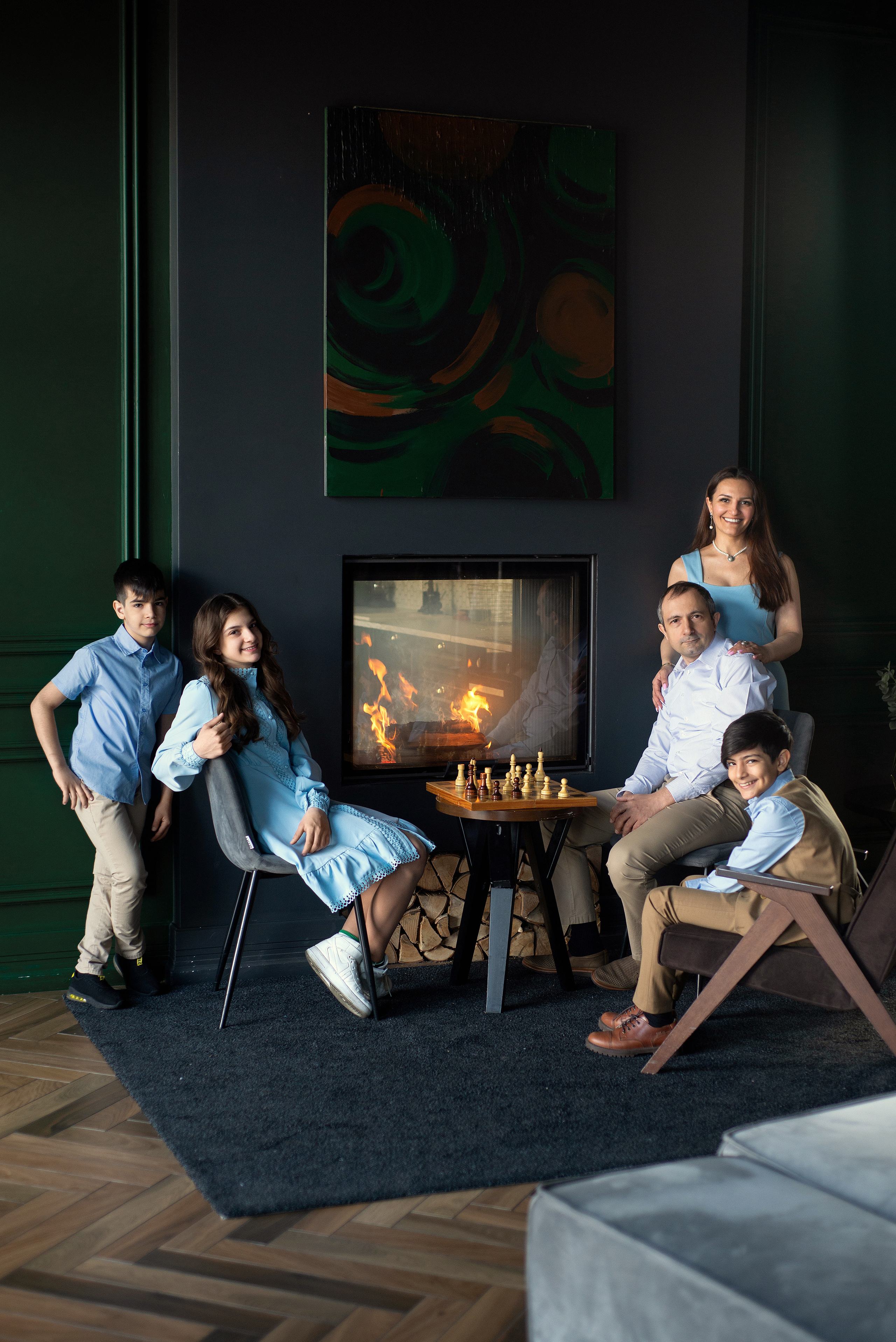 Съемка большой семьи. Женский фотограф Санкт-Петербург Александра Колий