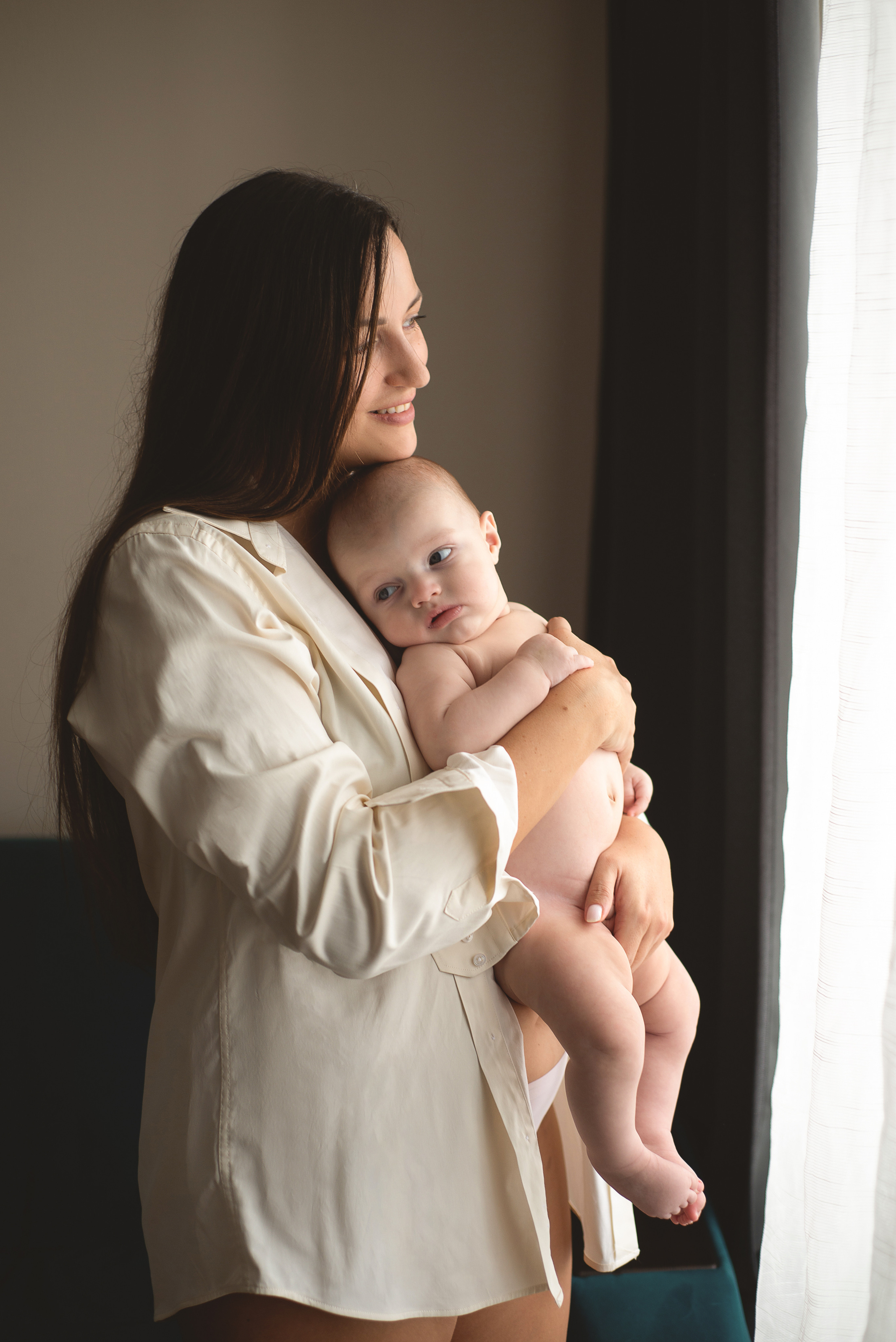 Семейная домашняя фотосессия. Женский фотограф Санкт-Петербург Александра Колий