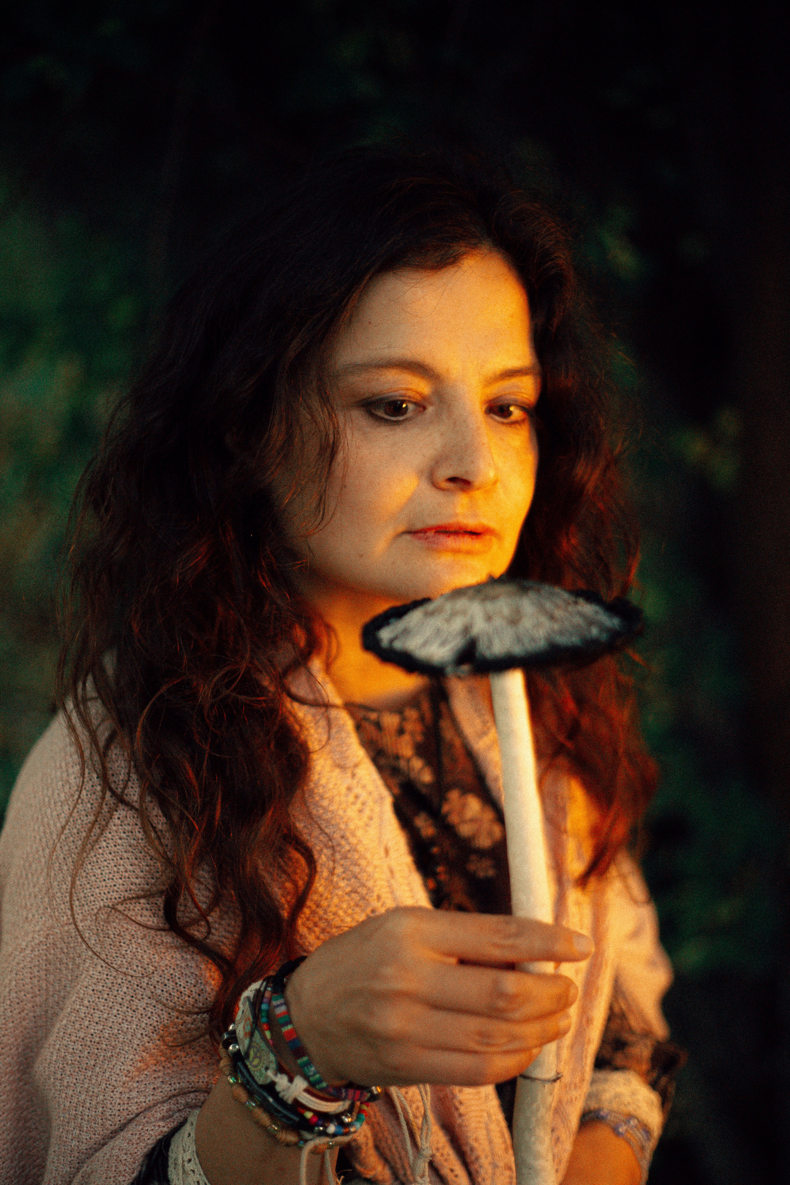 Лес. Колдунья. И волшебные грибы. Арт-фотограф Крис Л. в Тобольске: портрет, семейные, свадьбы