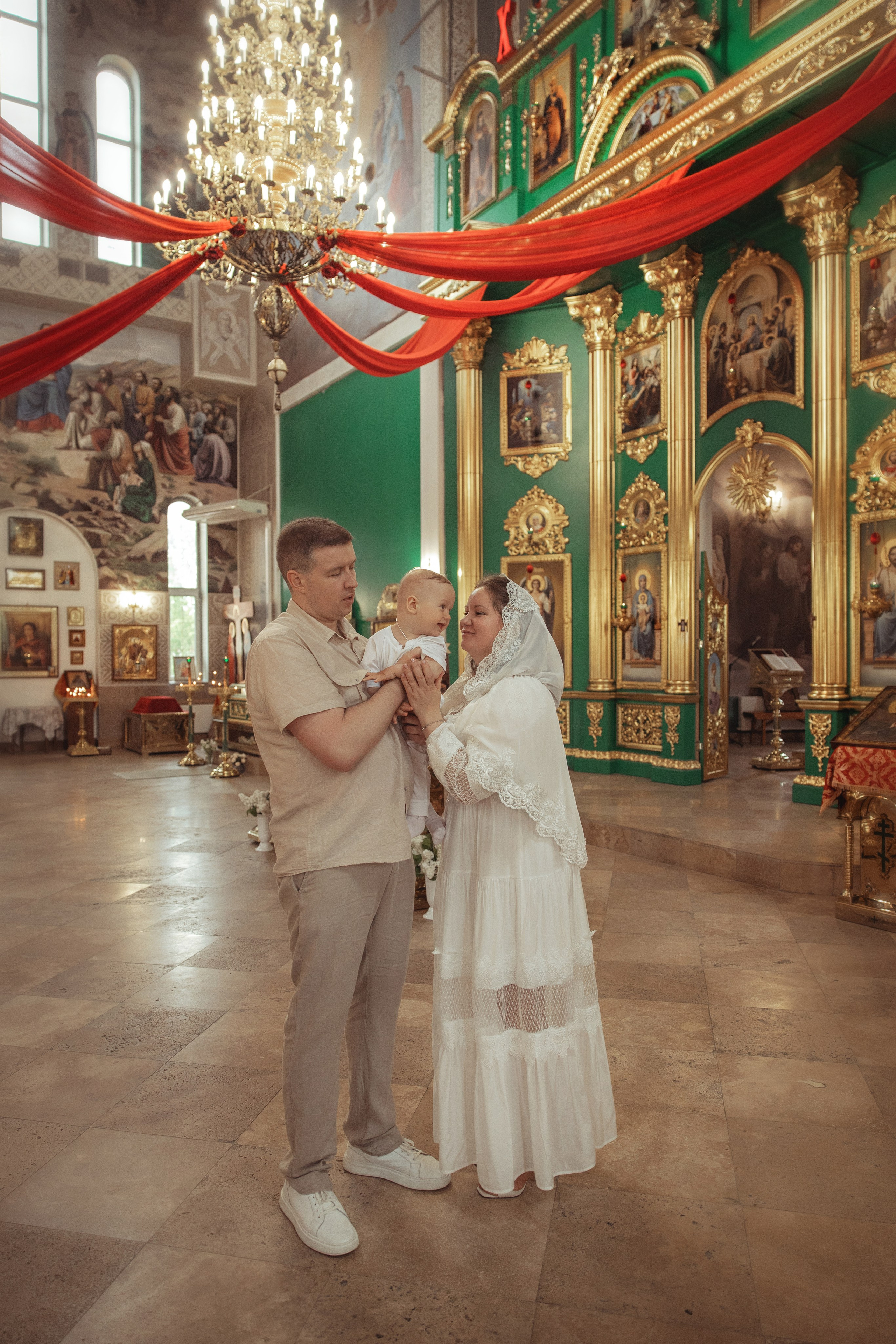 Таинство Крещения Данилы. Храм Матроны Московской г. Краснодар. Фотограф на Крещение и Венчание Краснодарский край — Гранкина Юлия