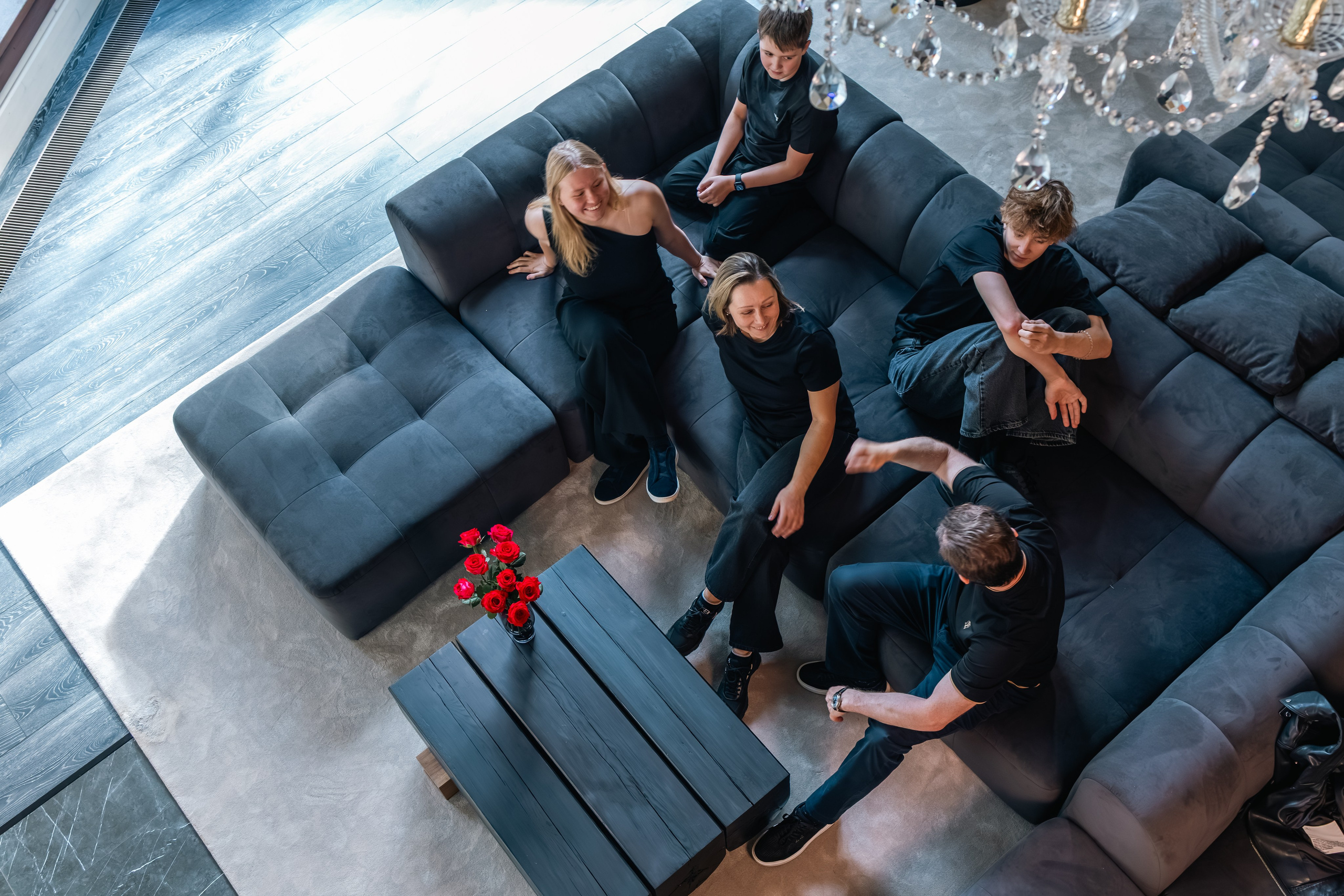 Семейная съемка в городе Пушкино Московской области