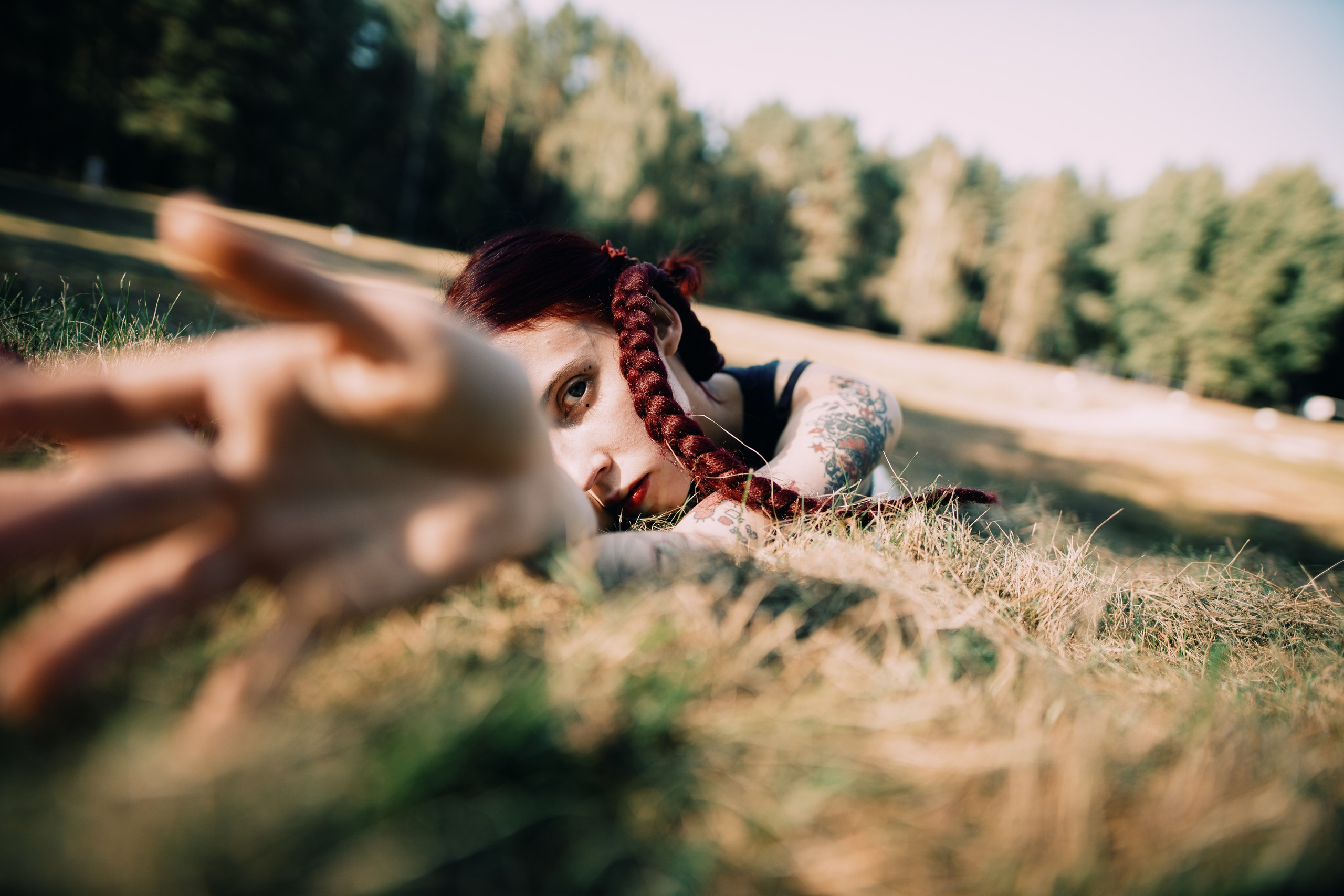 ТРАВЯНЫЯ КОСЫ. Фотограф Юля Королёва