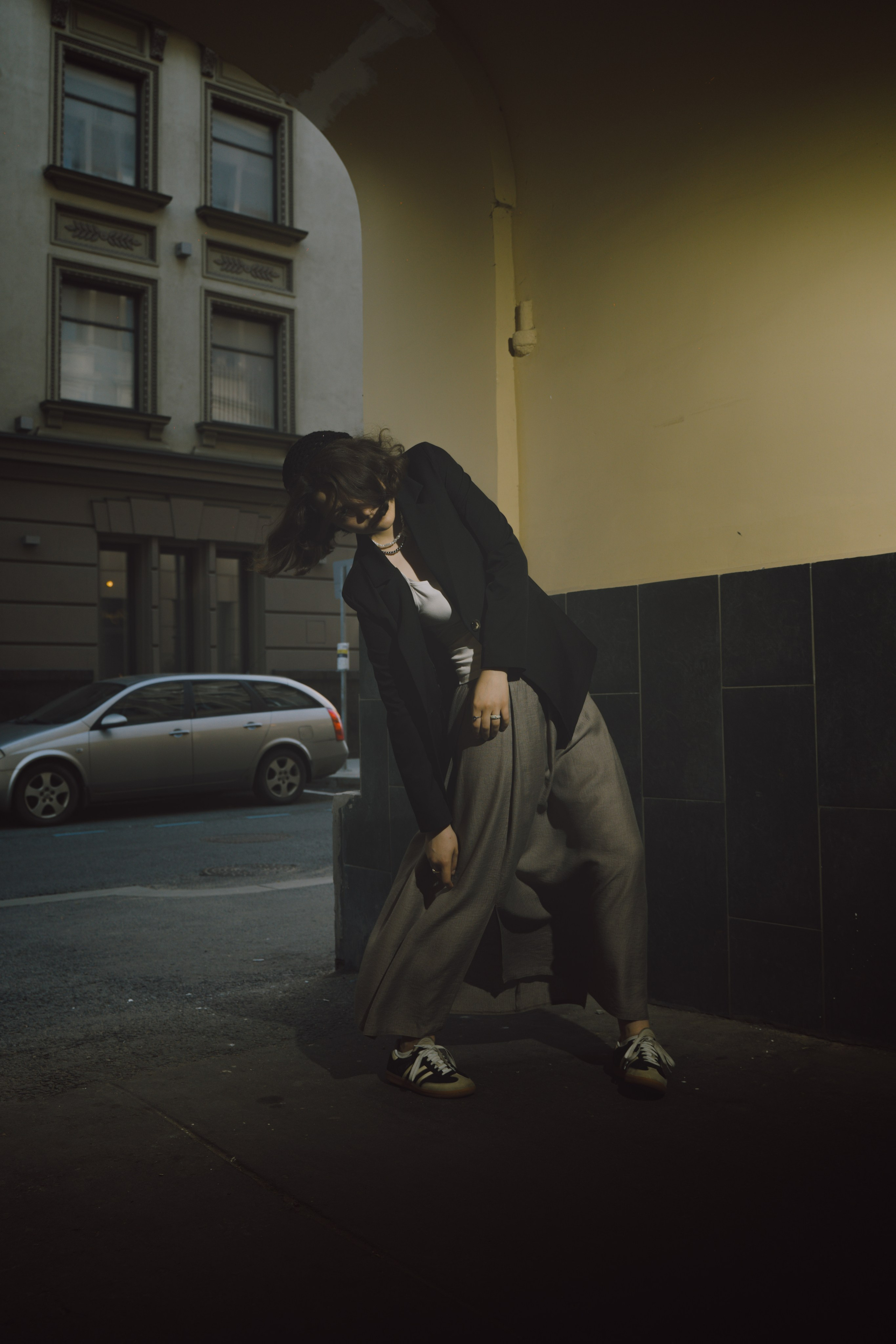 Концептуальная уличная съемка Москва