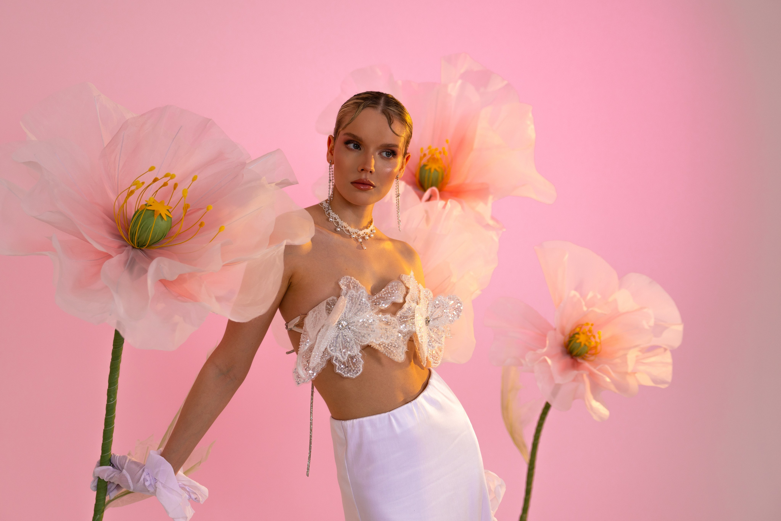 Цветочная фея. Фотограф в Москве Зябченко Екатерина. Съемки беременности, love story, семейный, портреты в студии и на улице