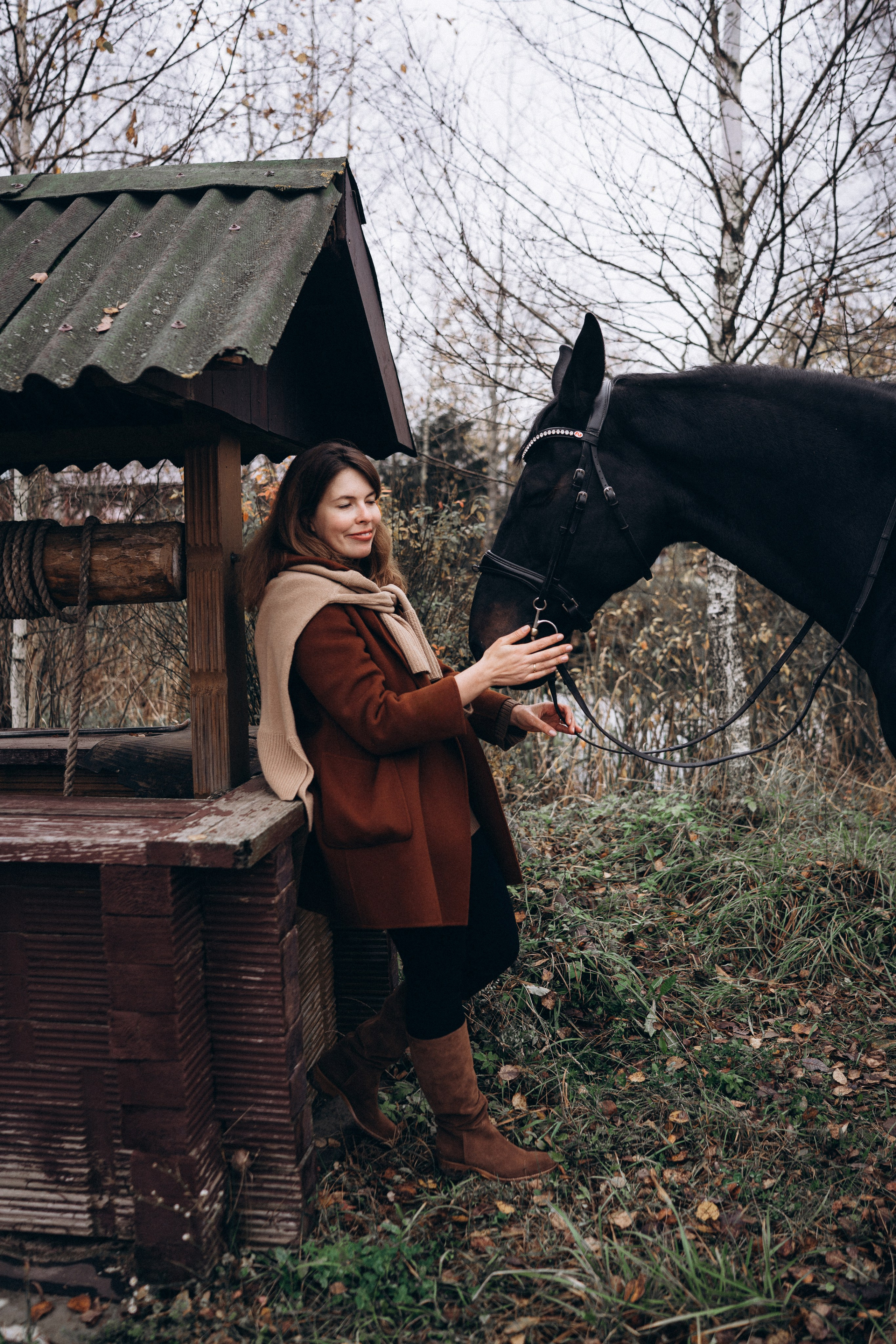 Фотосессия с лошадьми. Фотограф Новорожденных в Москве. Семейные истории в стиле LIFE