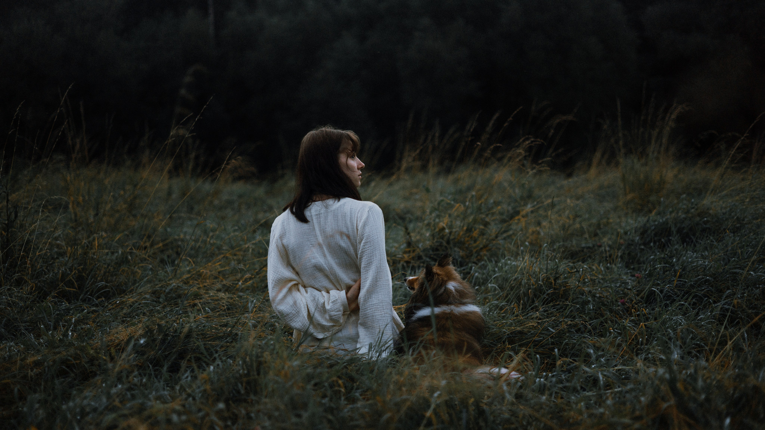 Аня и Скай. Фотограф-анималист Богданова Полина