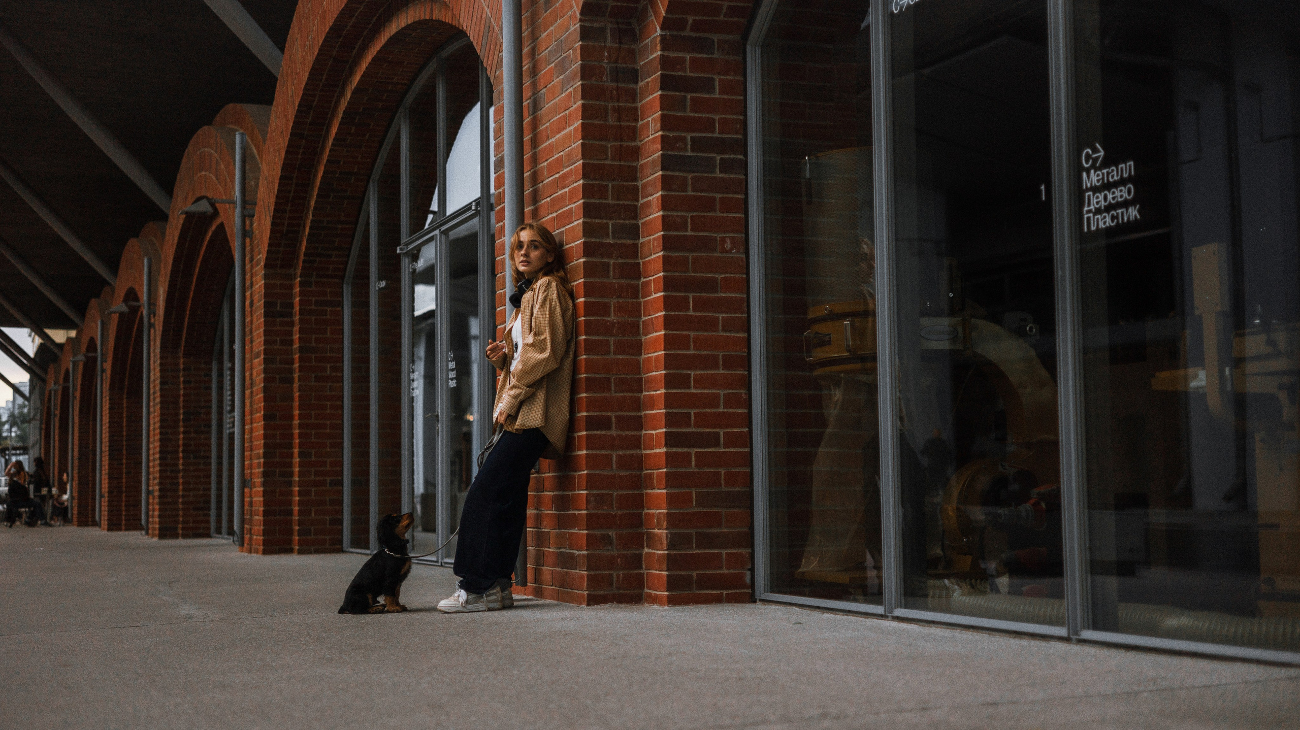 Аня и Ривер. Фотограф-анималист Богданова Полина