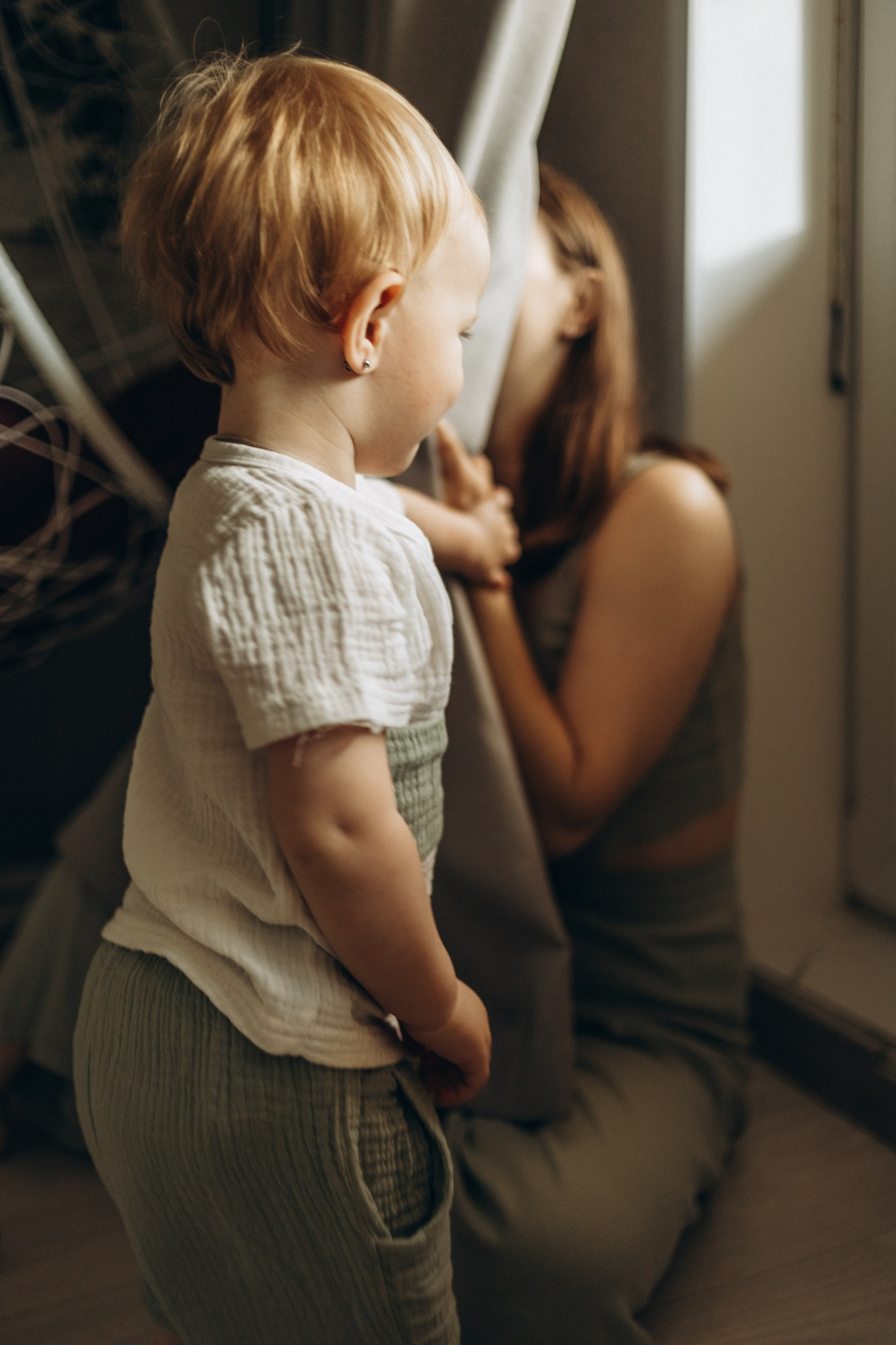 Домашняя семейная фотосессия. Ретушь новорожденных, обучение ретуши новорожденных, Наталия Коптяева