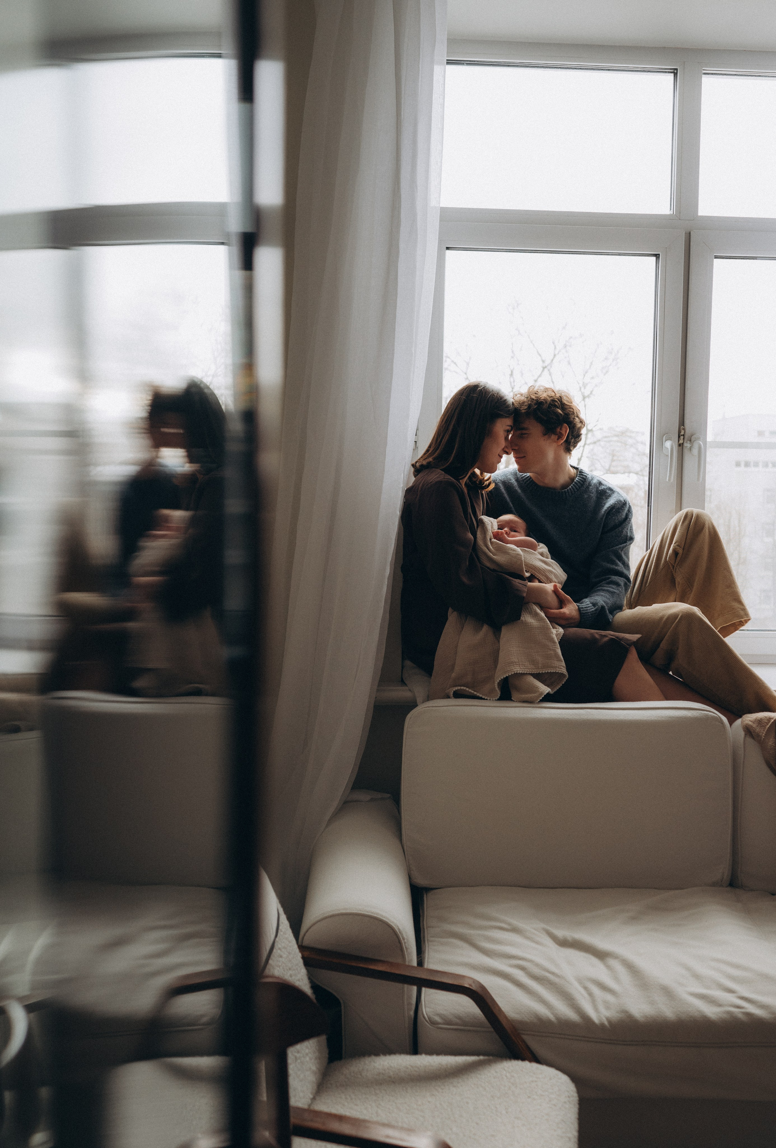 Иван, Таня и малышка. Семейный фотограф Юлия Власова