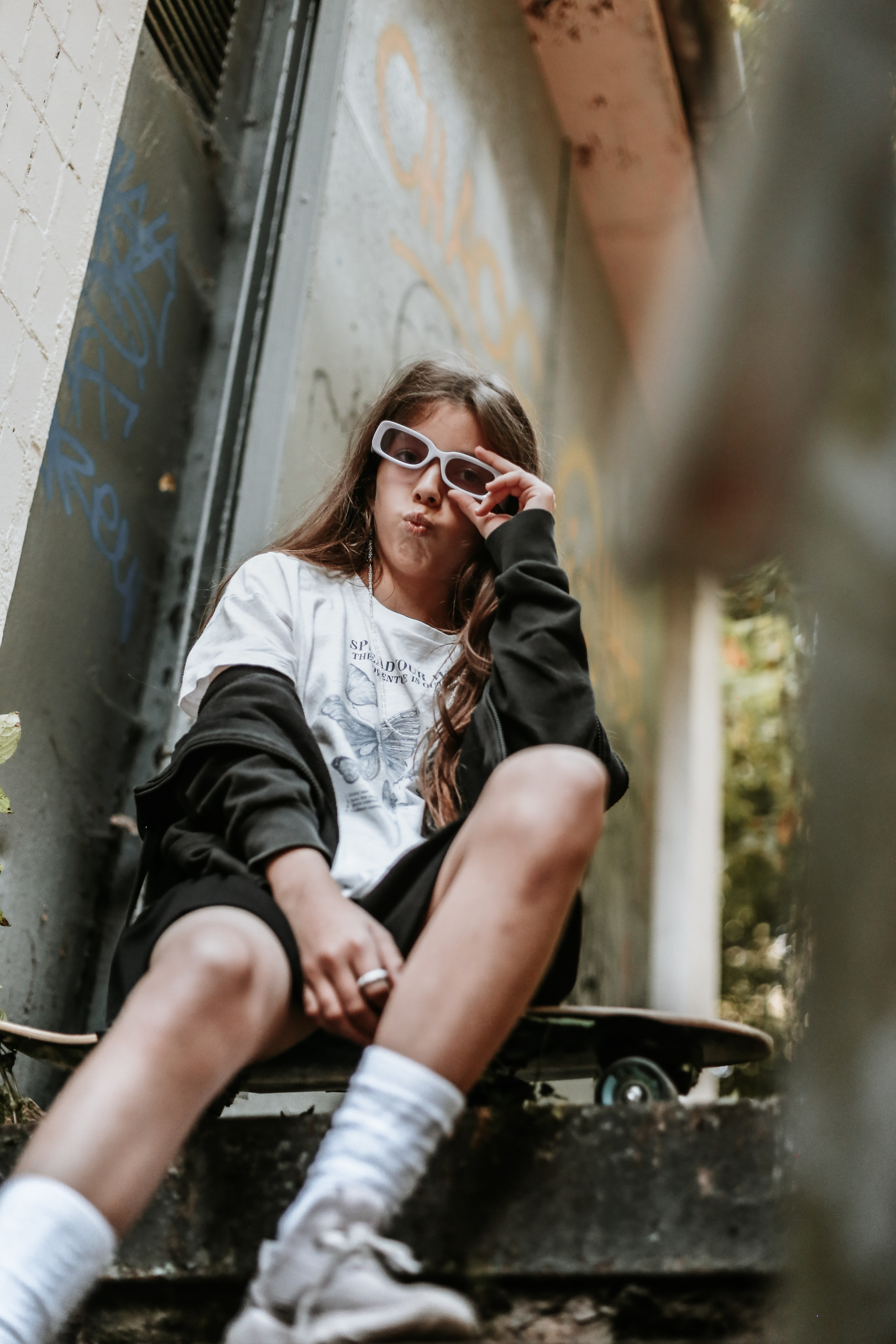 Гульшат и Агния в БотСаду. Антонина Морозова, профессиональный семейный фотограф видеограф