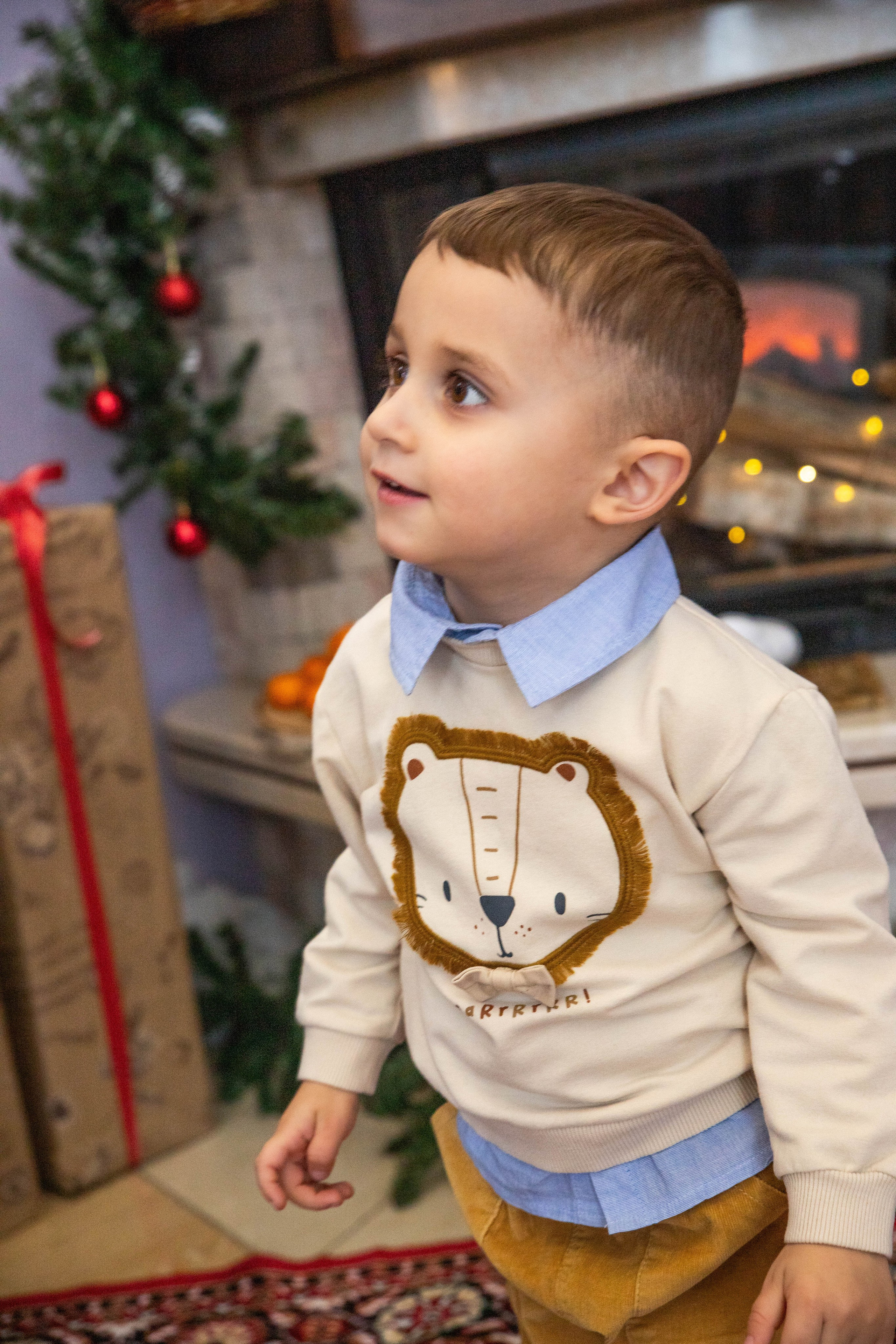Новогодняя. Дёма и родители. Фотограф Лапочкина Татьяна