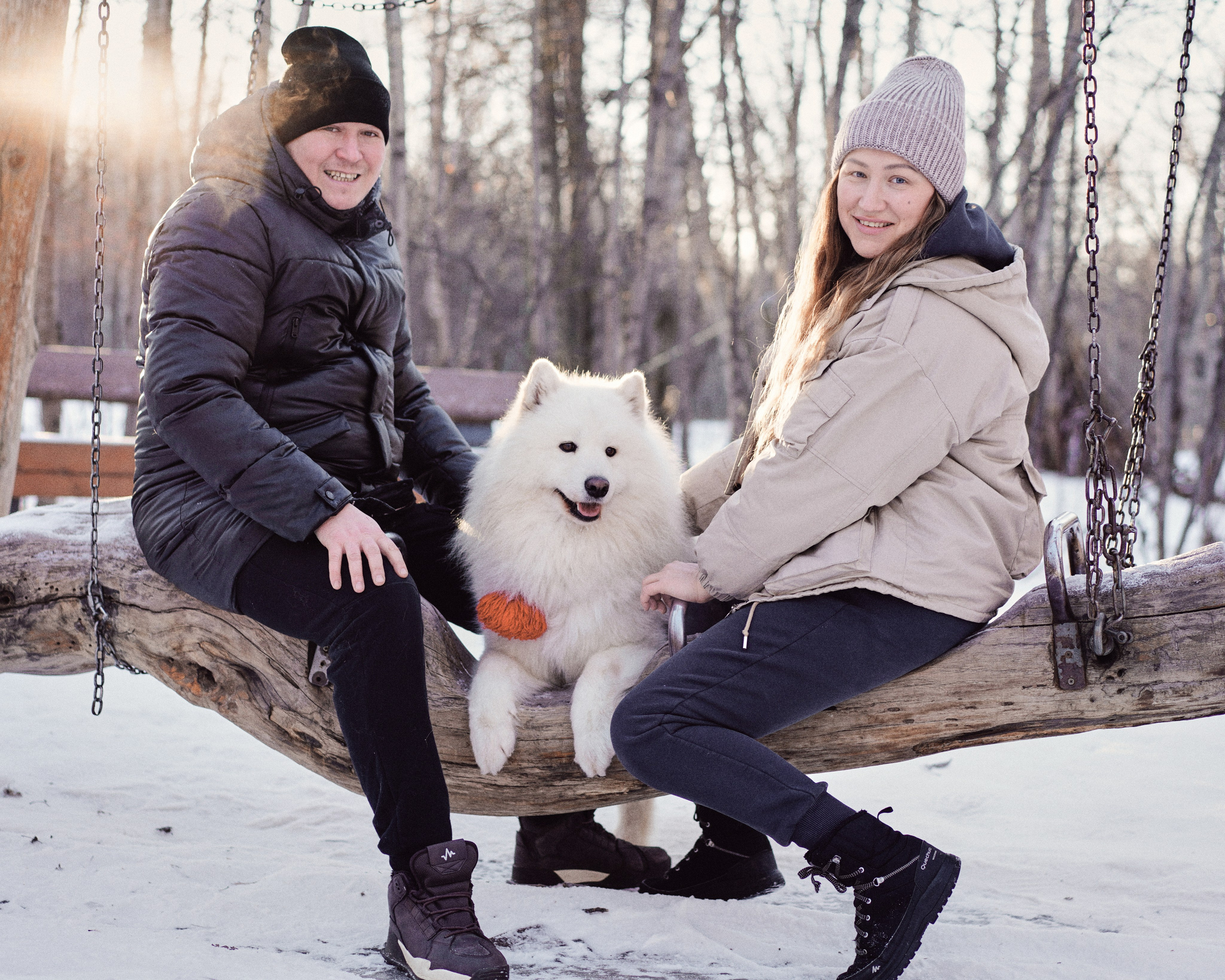 Прогулка морозным утром. Фотограф Казань