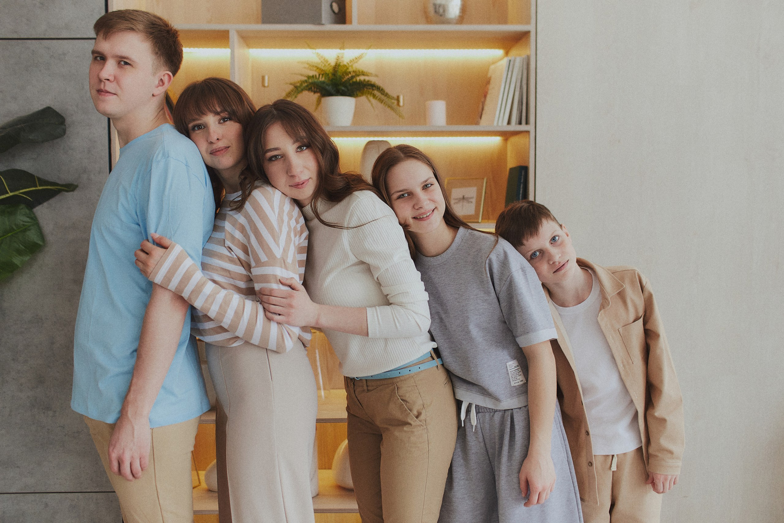 Большая семья. Свадебный и портретный фотограф в Москве Когырина Мария