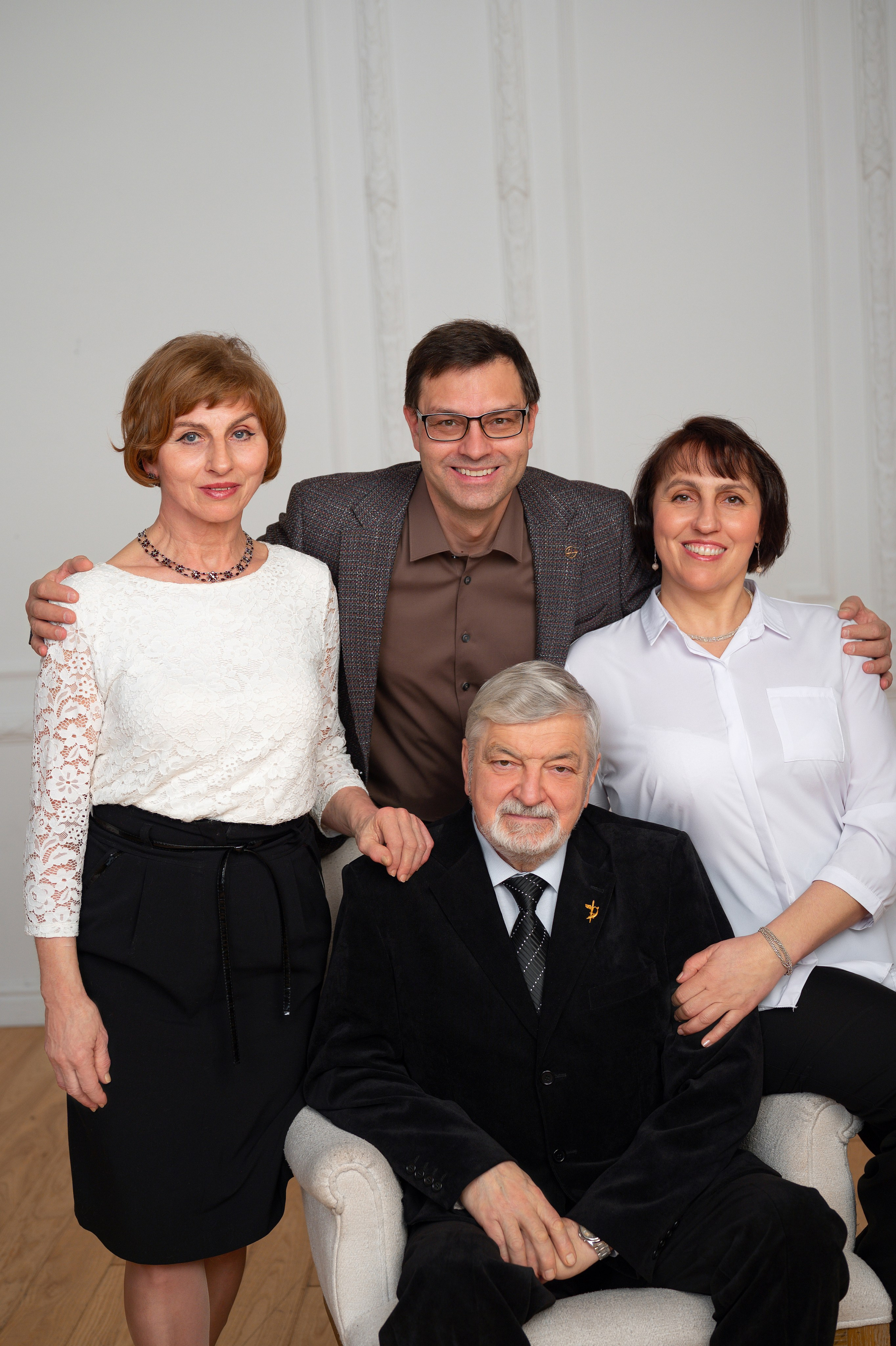 Фотосессия большой семьи. Фотограф Юлия Кондратьева