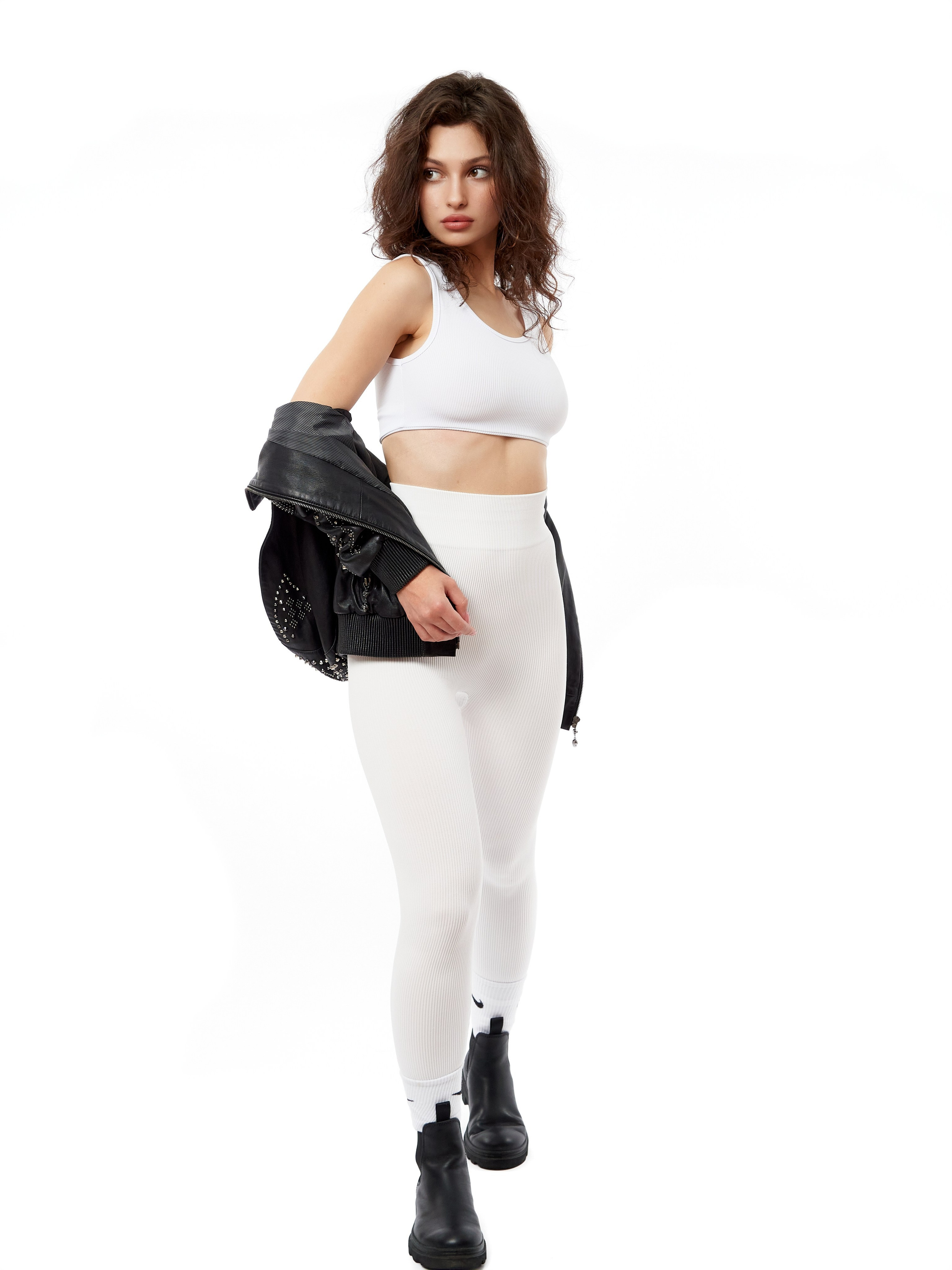 Комплекты Топ+велосипедки+лосины. Каталожный предметный фотограф