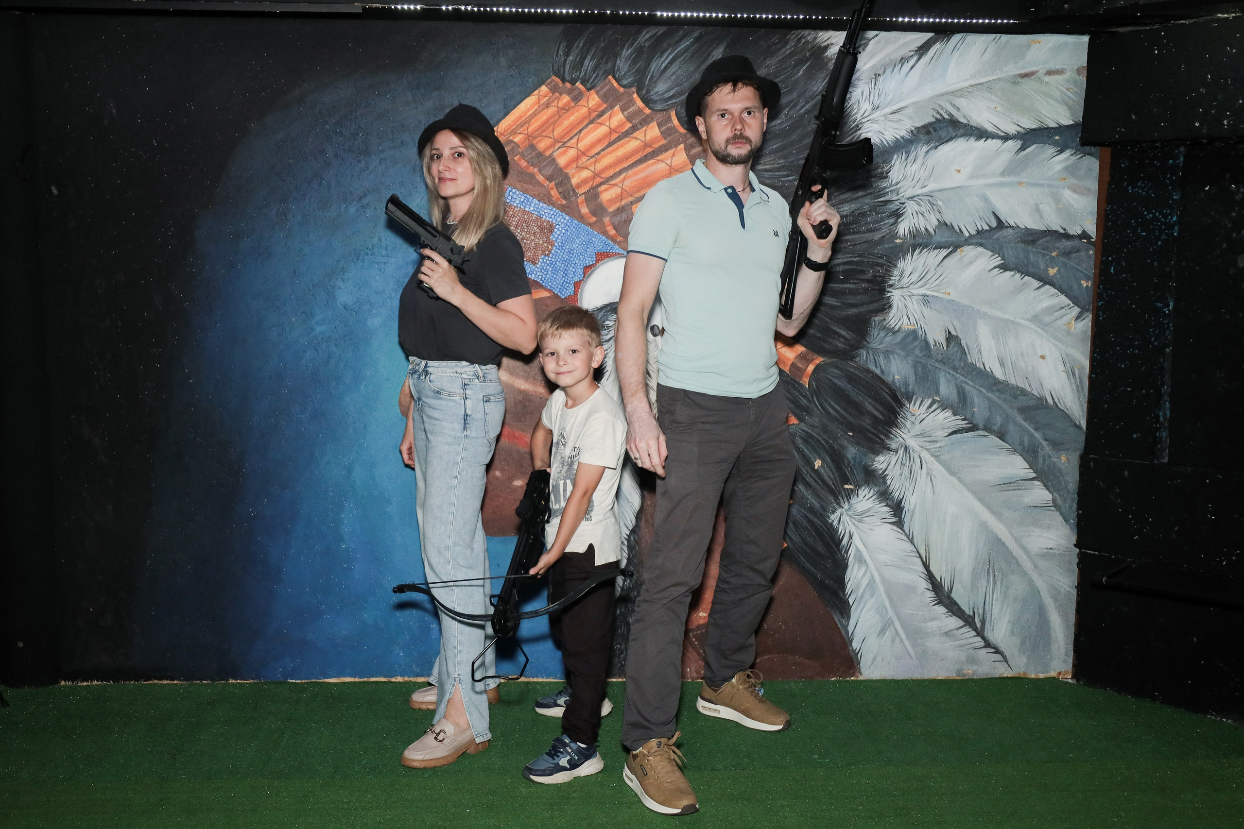 День рождение в стрелковом клубе. Фотограф Надршина Лилия