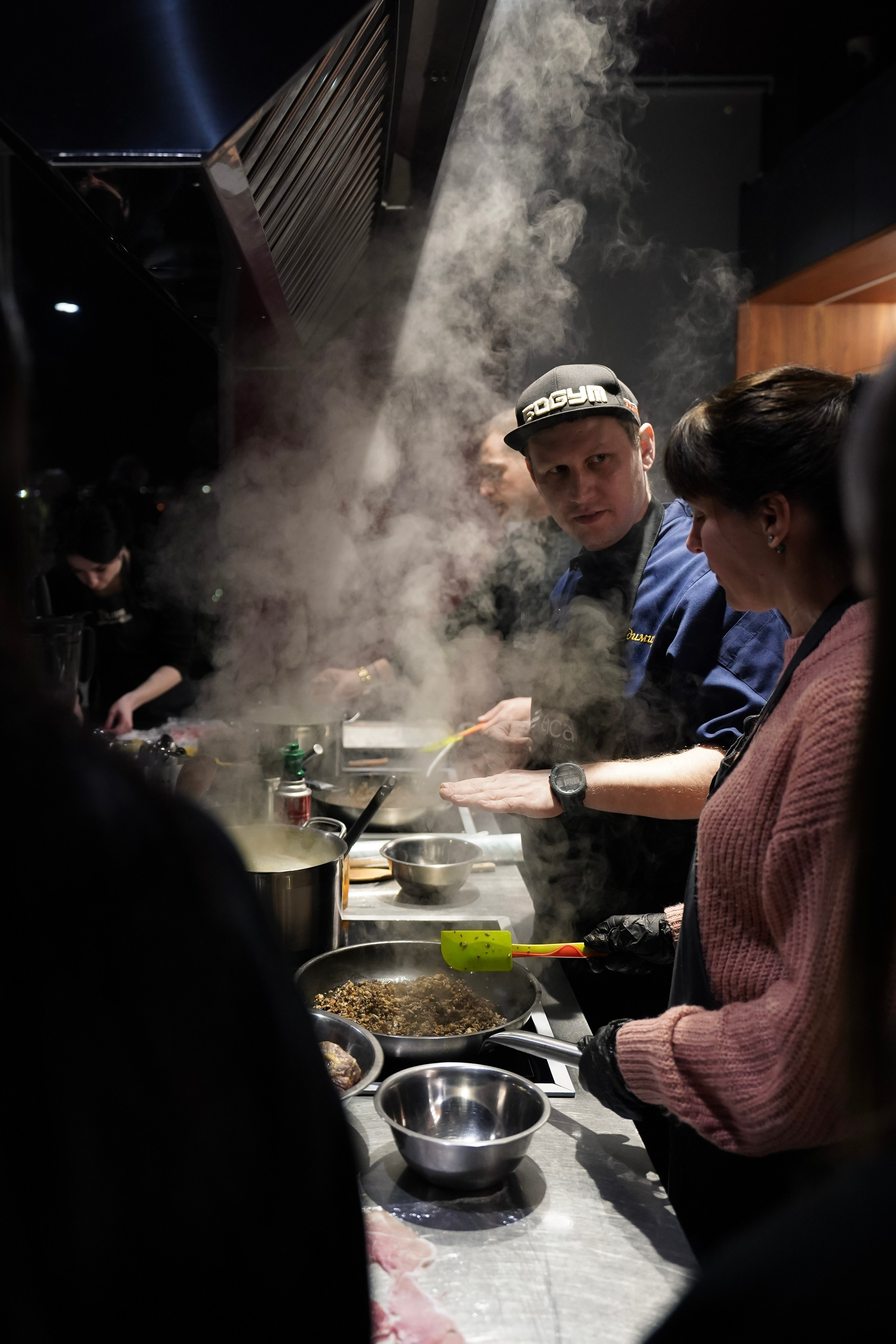 Винное казино в кулинарной студии Вилка. Фотограф с психологическим образованием