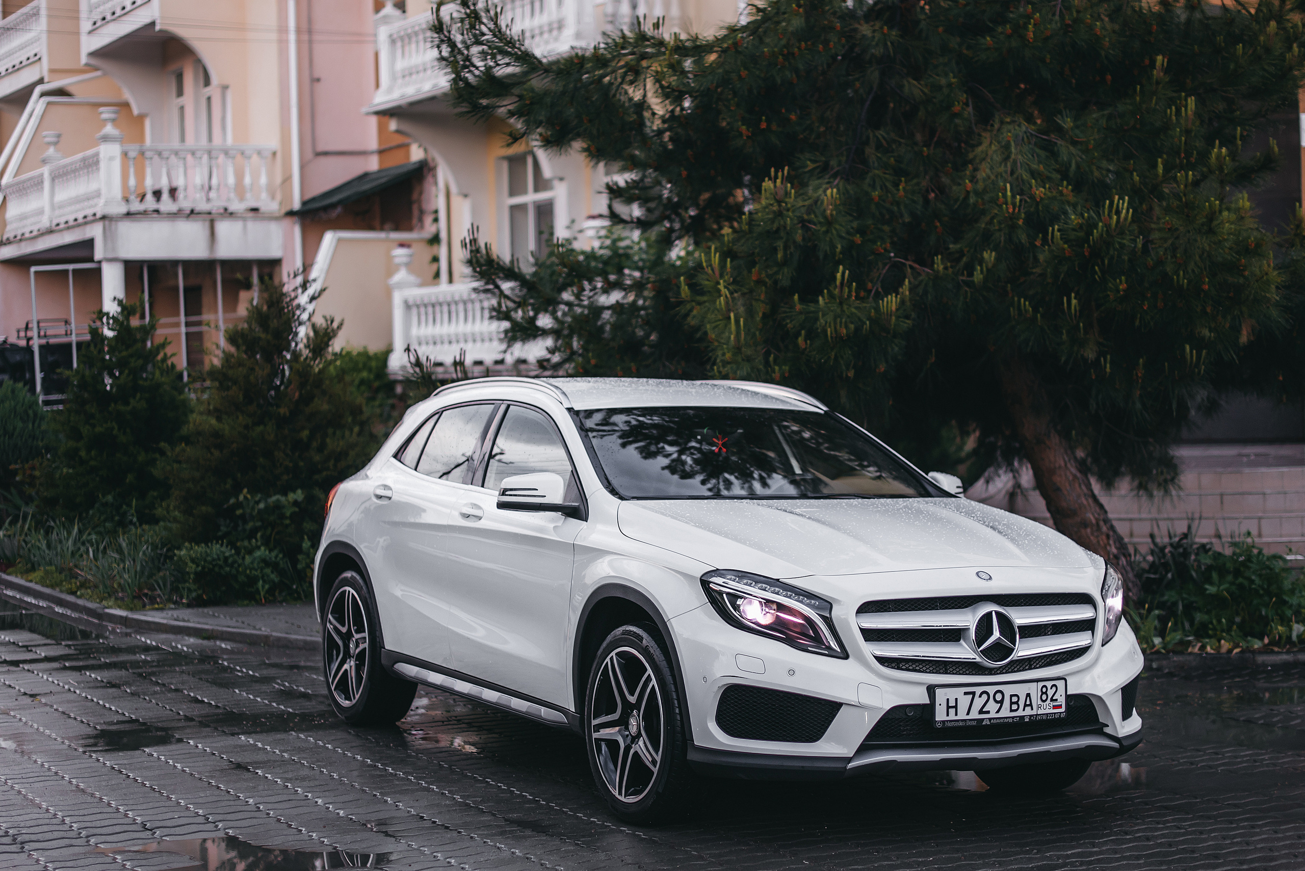 Автомобильная съёмка. Свадебный фотограф в Крыму Александр Богомазов