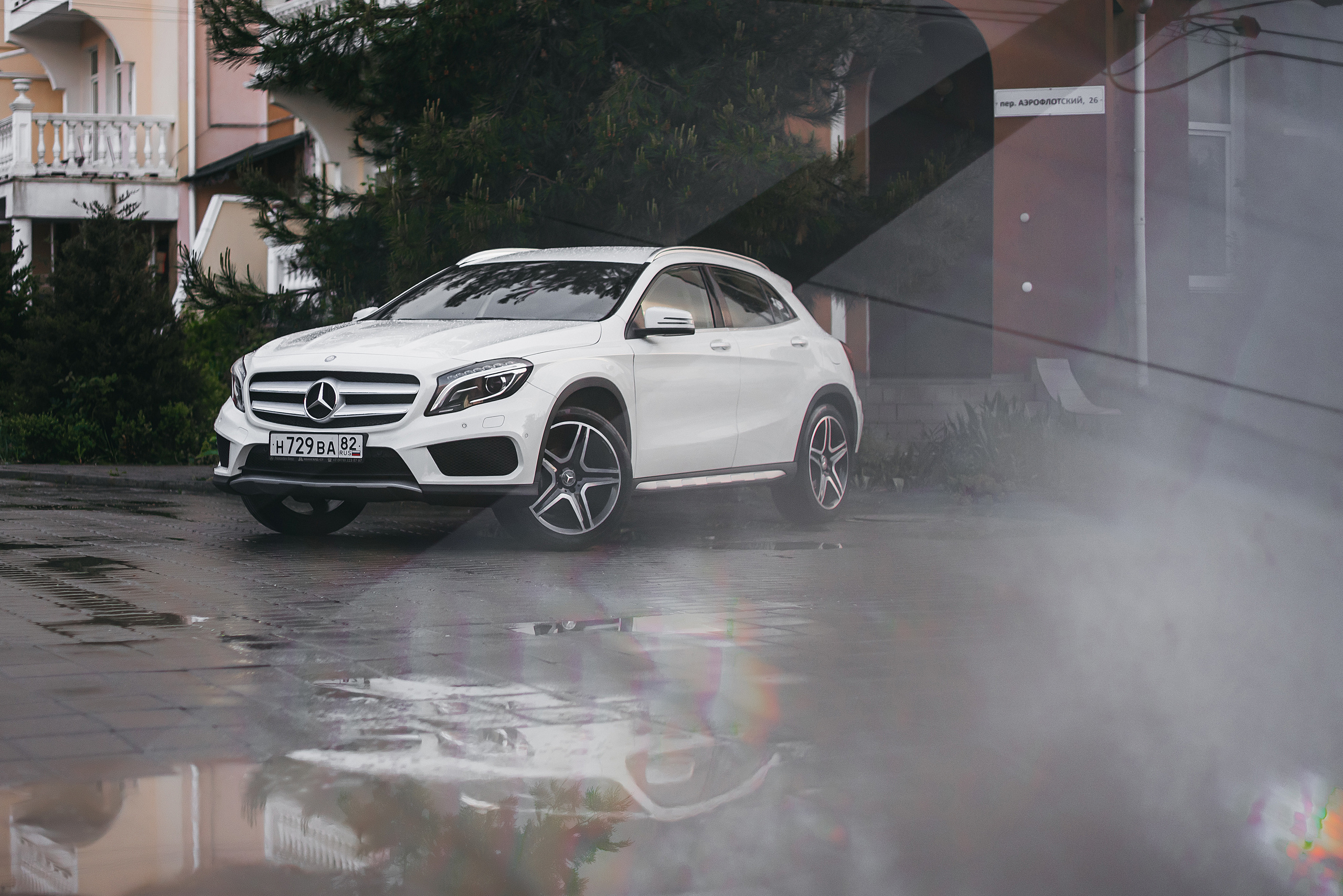 Автомобильная съёмка. Свадебный фотограф в Крыму Александр Богомазов