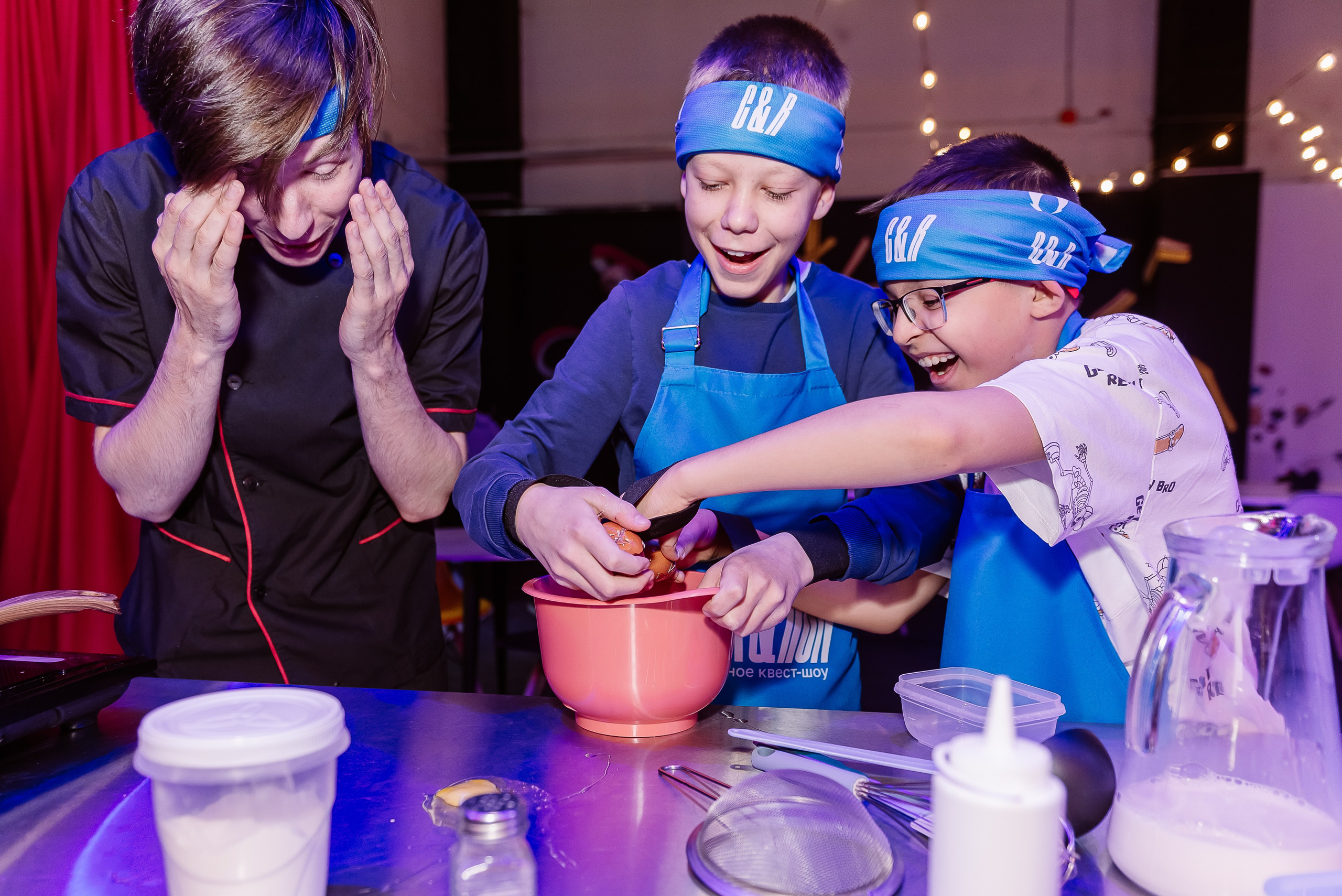 Cook & Run, шоу с готовкой. Детский фотограф, семейный фотограф и репортажи в Кемерово